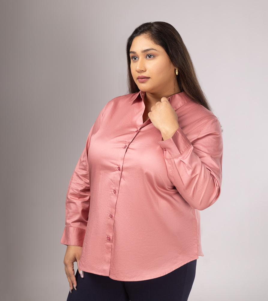 Plus Size Shirt | XL - 7XL | 100% Cotton | Rust