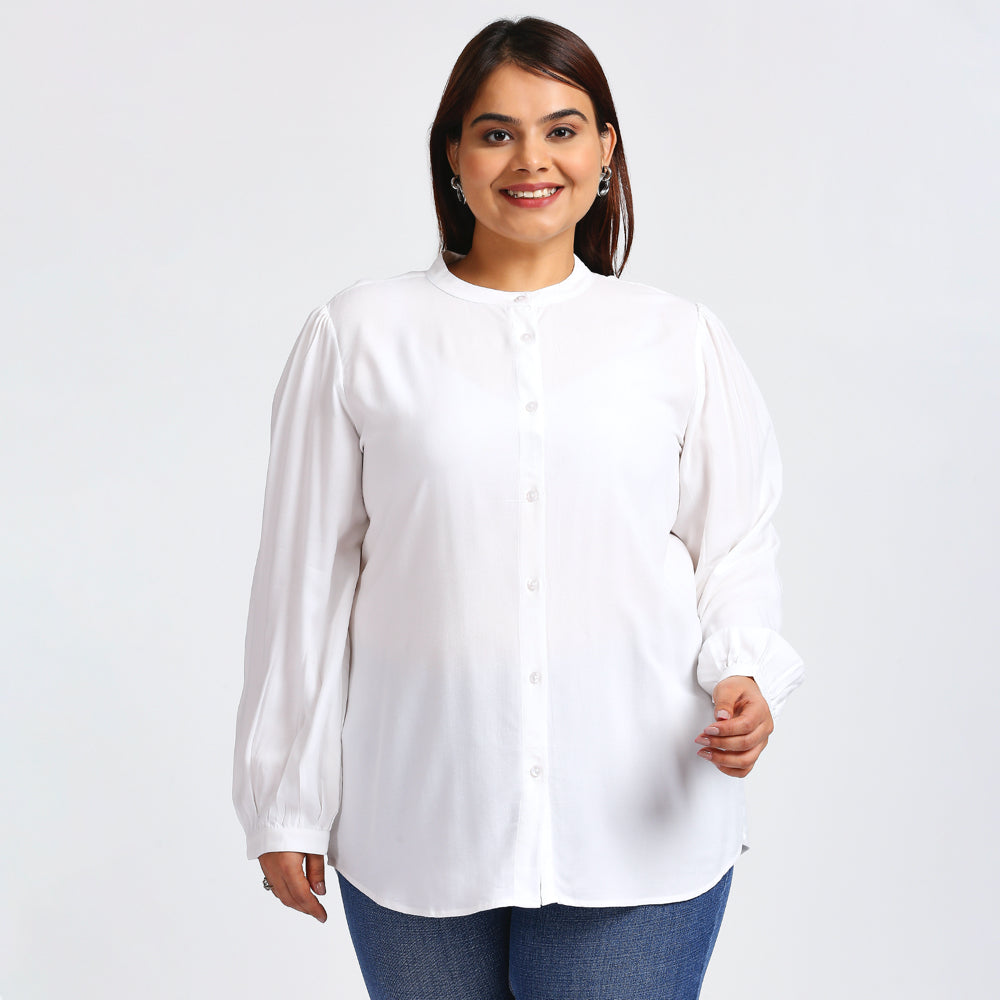 Plus Size Shirt | XL - 7XL | Off White