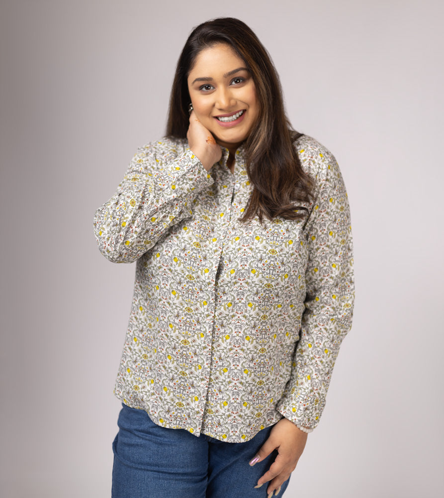 Plus Size Shirt | 2XL - 8XL | 100% Cotton | Off White