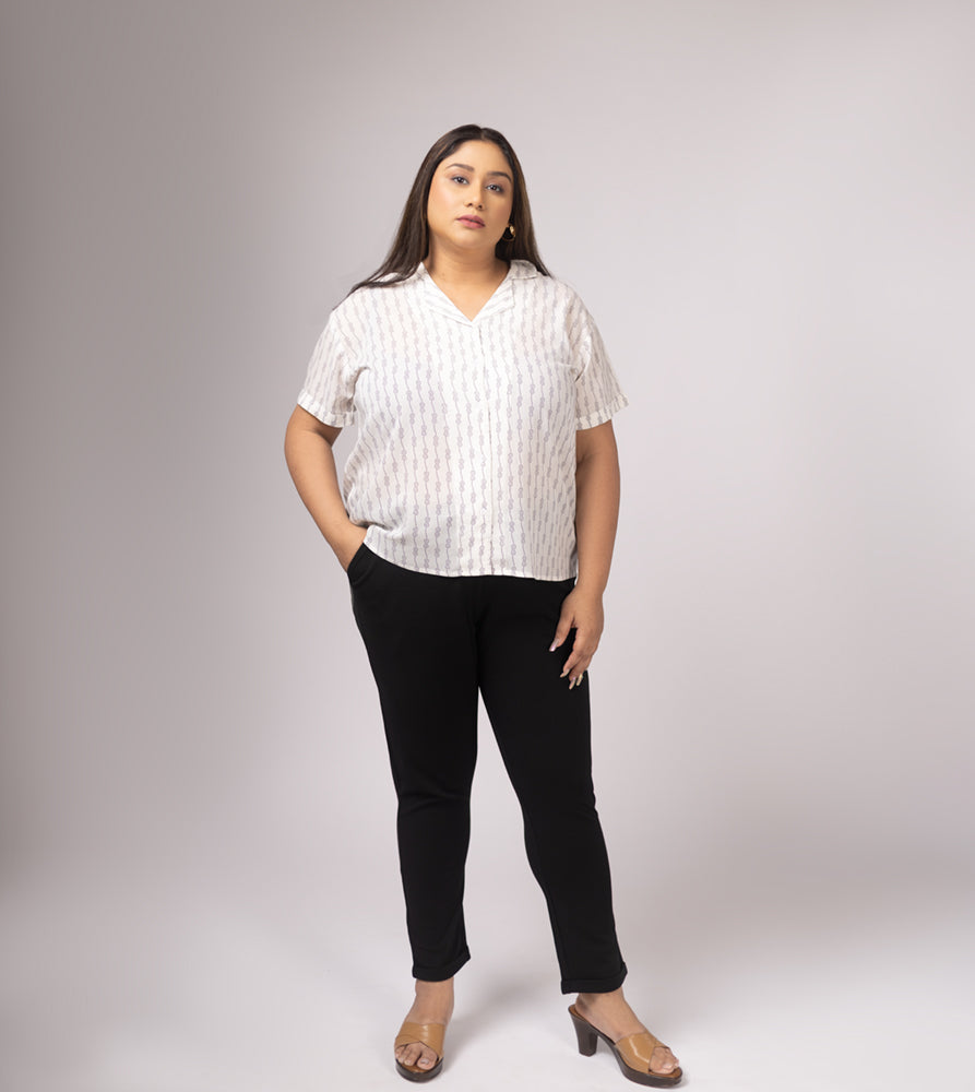 Plus Size Shirt | 2XL - 8XL | Off White