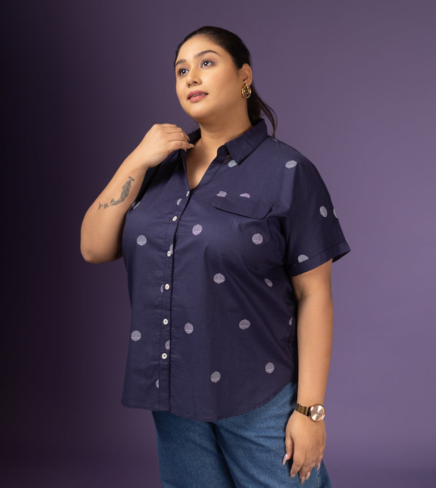 Plus Size Shirt | XL - 7XL | Dark Navy