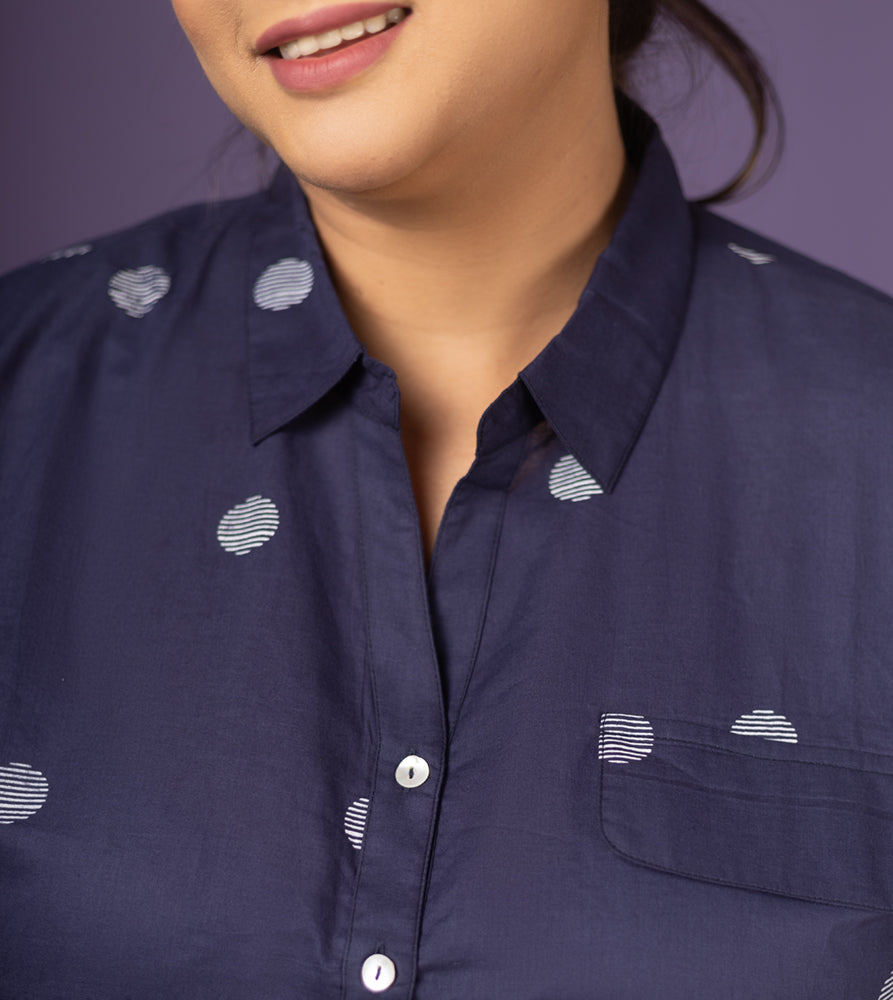 Plus Size Shirt | XL - 7XL | Dark Navy