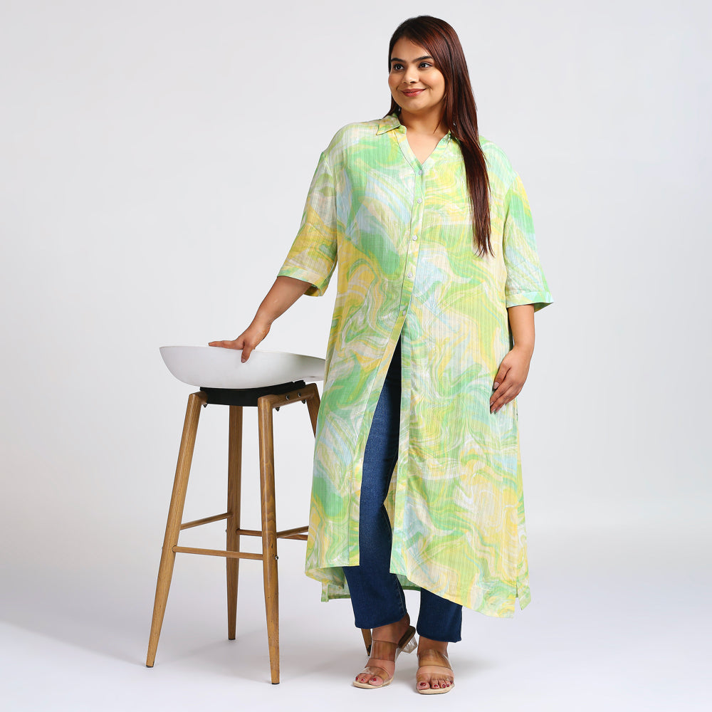 Plus Size Shirt | XL - 7XL | Yellow