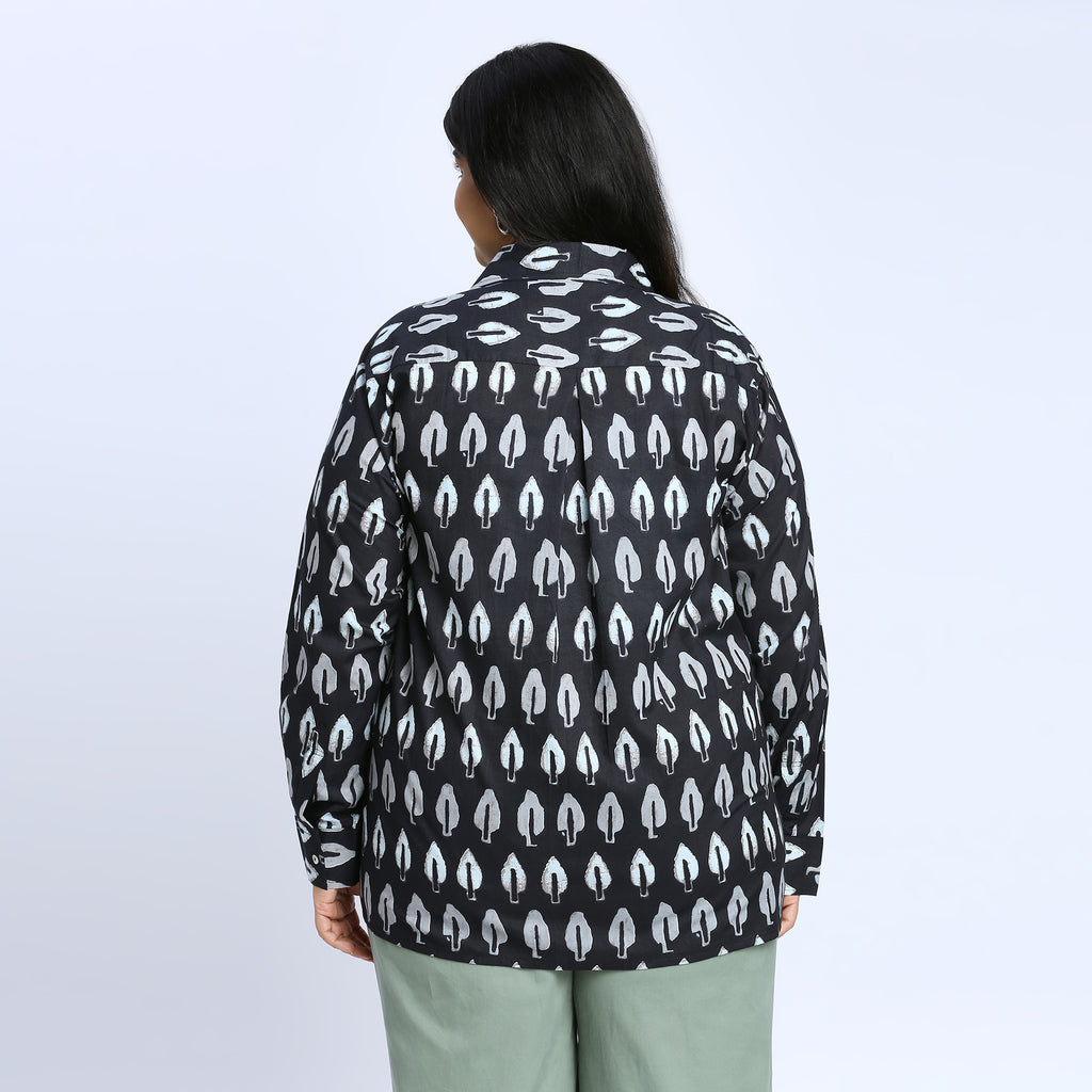 Plus Size Shirt | 2XL - 8XL | 100% Cotton | Black