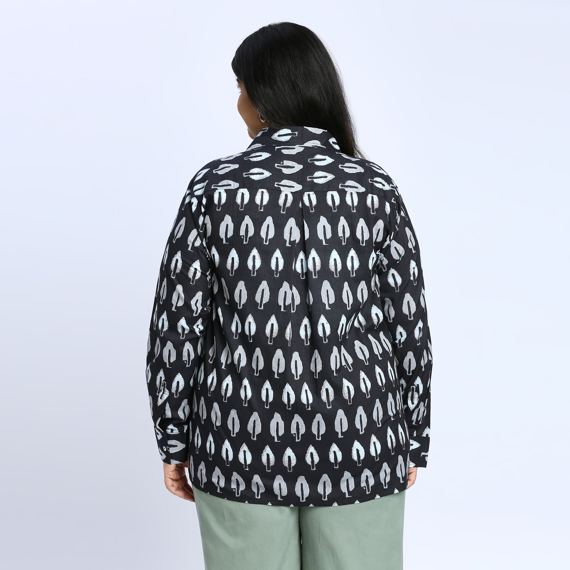 Plus Size Shirt | 2XL - 8XL | 100% Cotton | Black