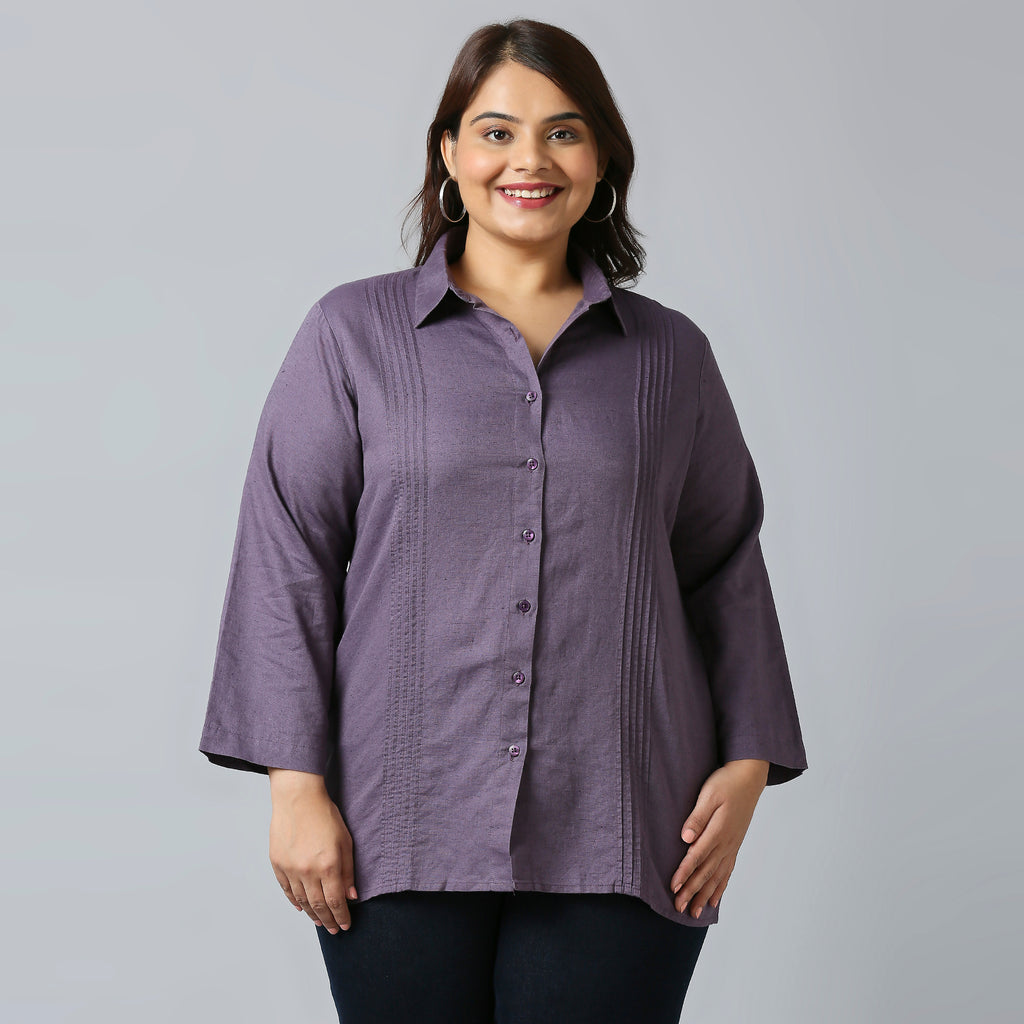 Plus Size Shirt | 2XL - 8XL | Purple