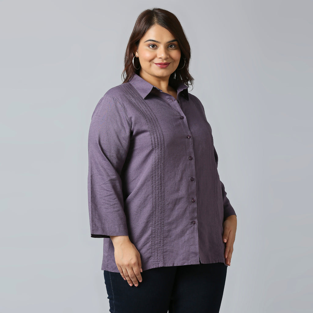 Plus Size Shirt | 2XL - 8XL | Purple