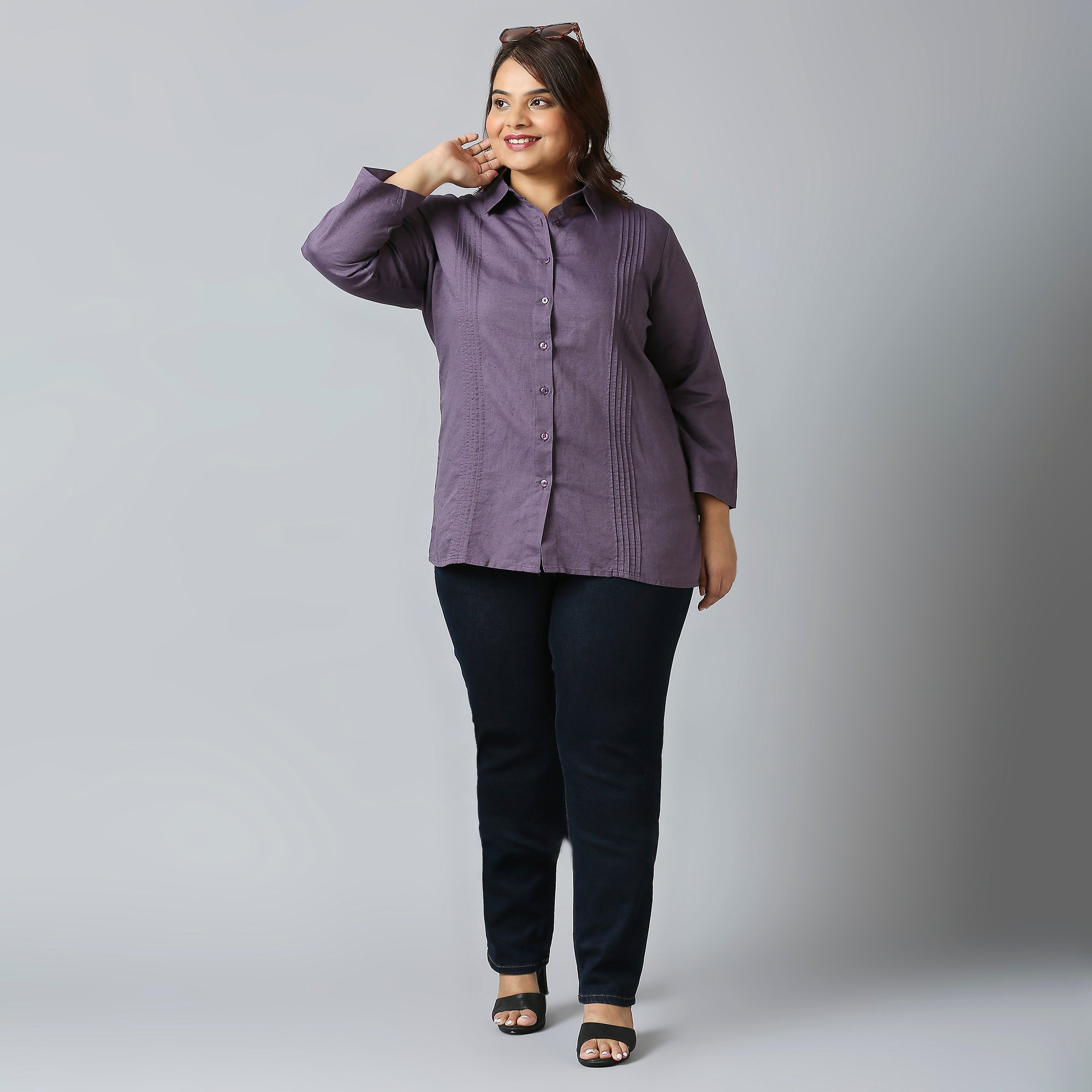 Plus Size Shirt | 2XL - 8XL | Purple