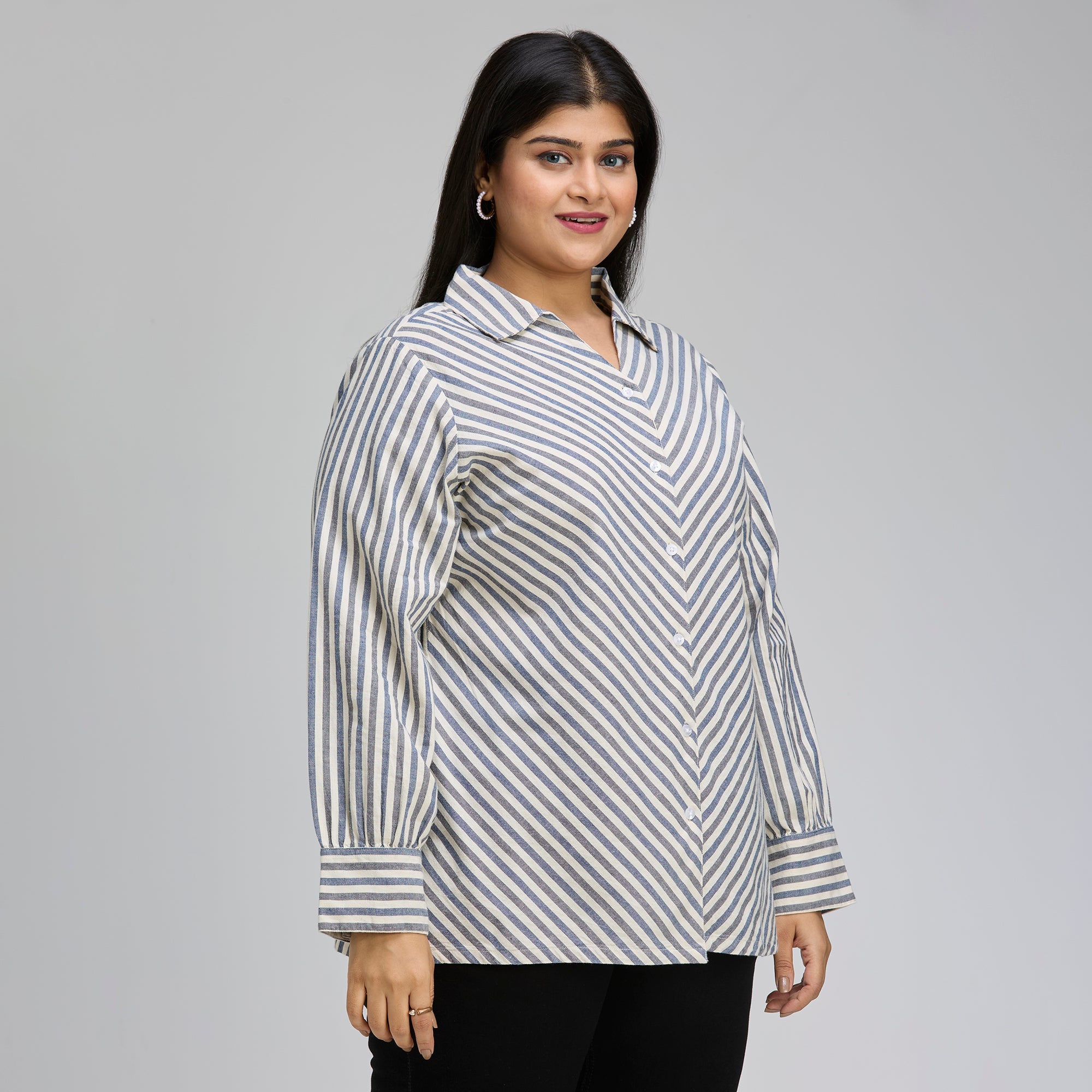 Plus Size Shirt | 2XL-8XL | 100% Cotton | Off White
