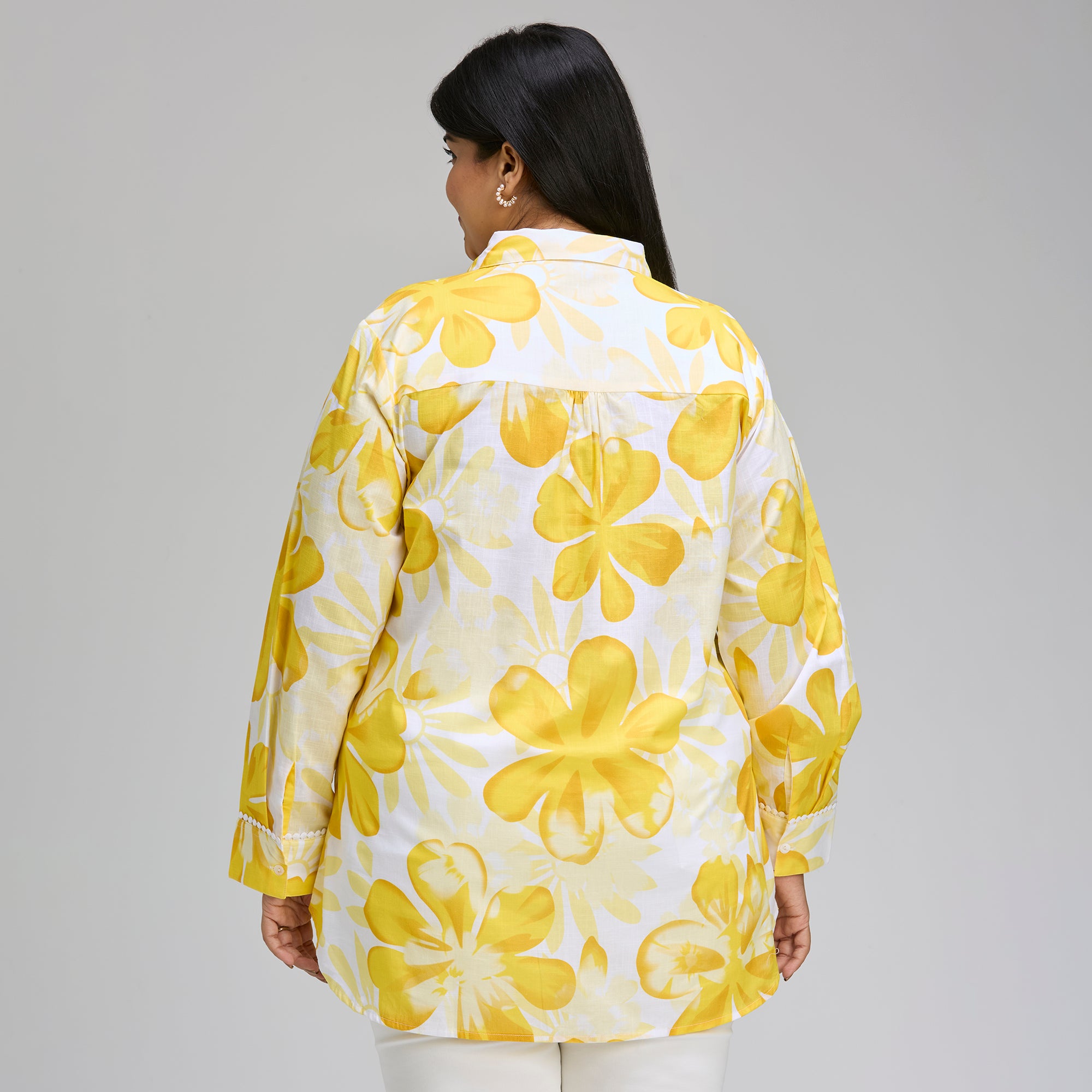 Plus Size Shirt | 2XL-8XL | 100% Cotton | Yellow