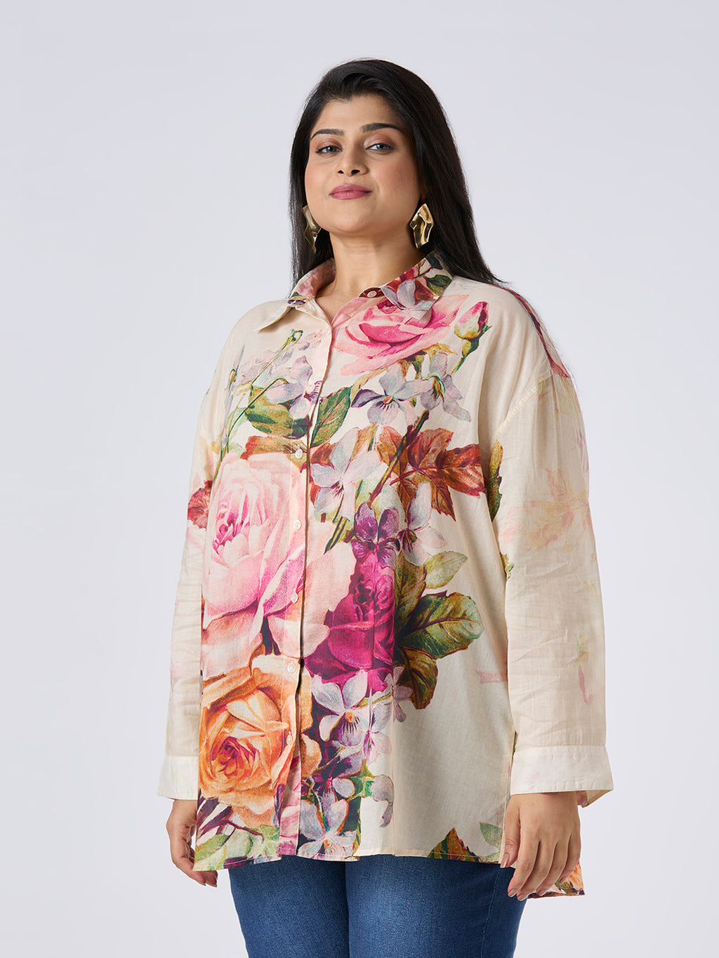 Plus Size Shirt | 2XL-8XL | 100% Cotton | Multicolour