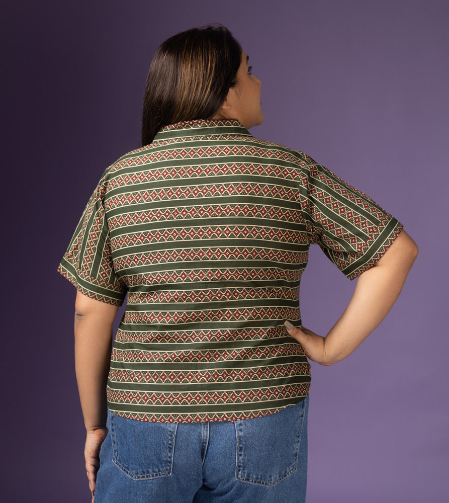 Plus Size Shirt | XL - 7XL | 100% Cotton | Green