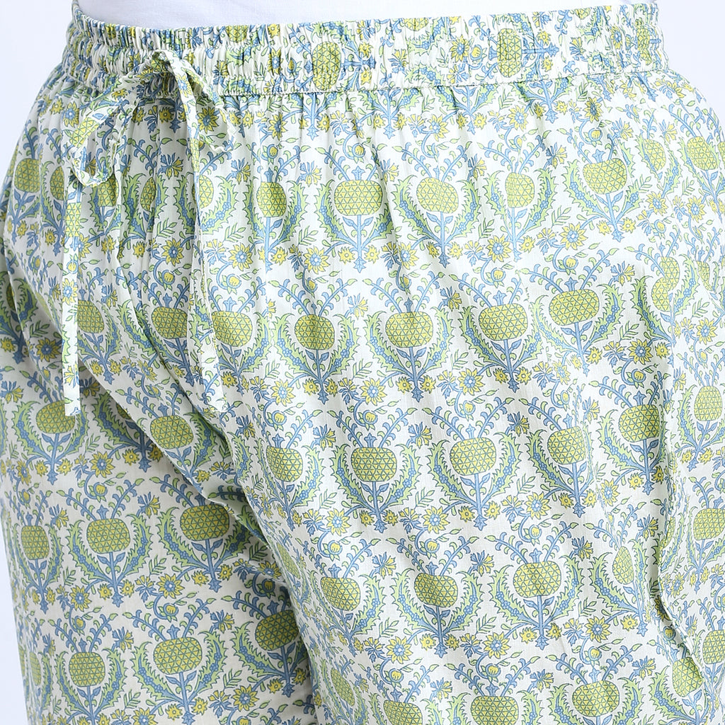 Plus Size Co-Ord Set | 2XL - 8XL | 100% Cotton | Mint Green