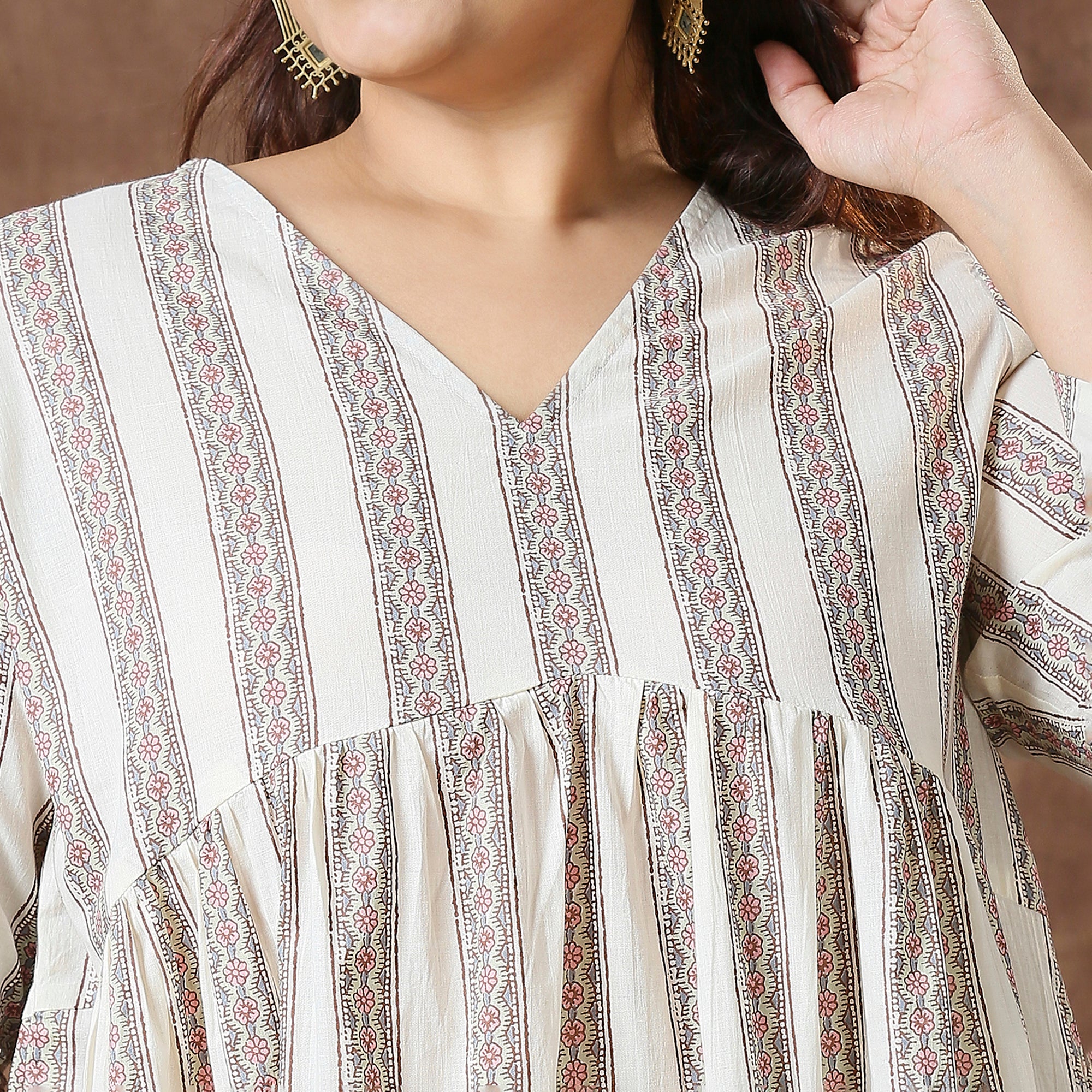 Plus Size Co-Ord Set | 2XL - 8XL | 100% Cotton | White