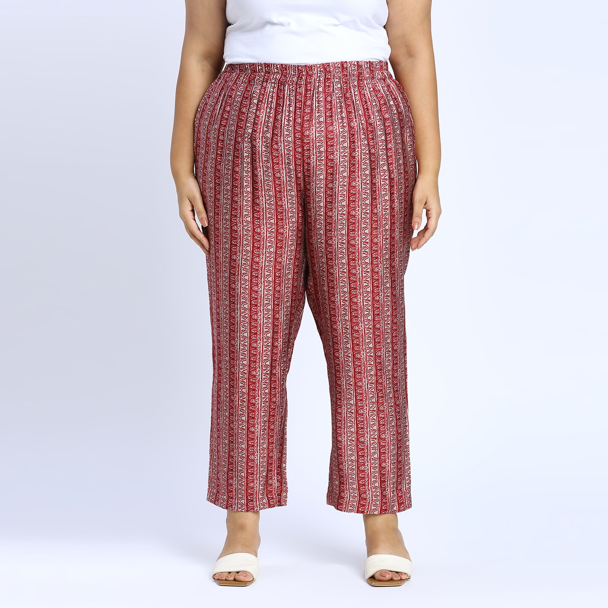 Plus Size Co-Ord Set | 2XL - 8XL | Red