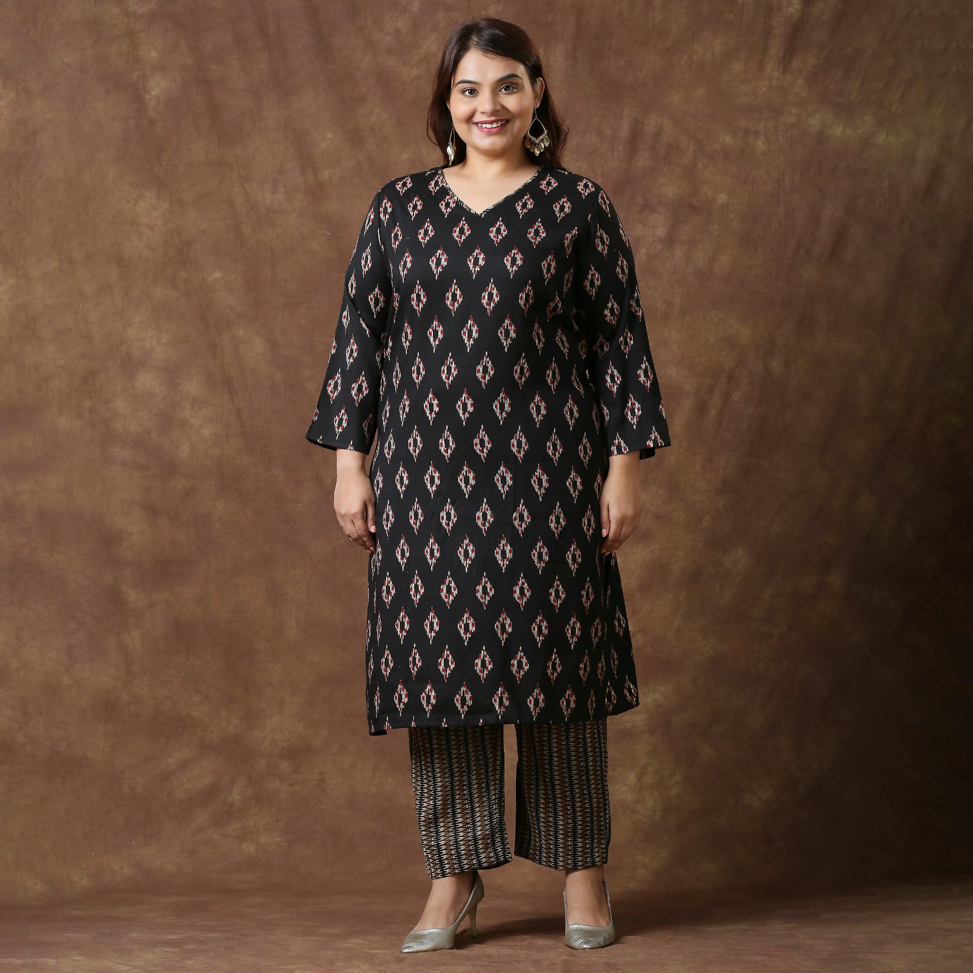 Plus Size Co-Ord Set | 2XL - 8XL | Black