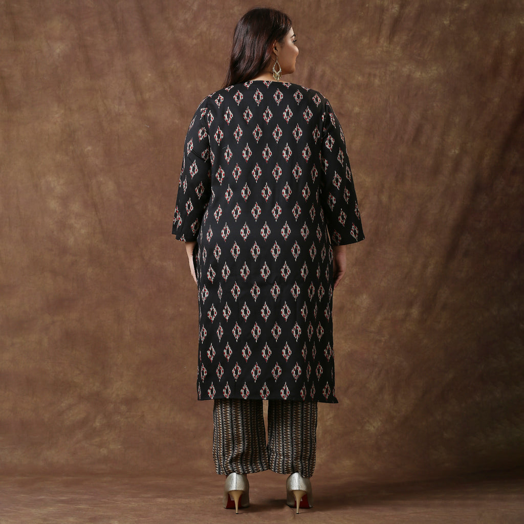 Plus Size Co-Ord Set | 2XL - 8XL | Black