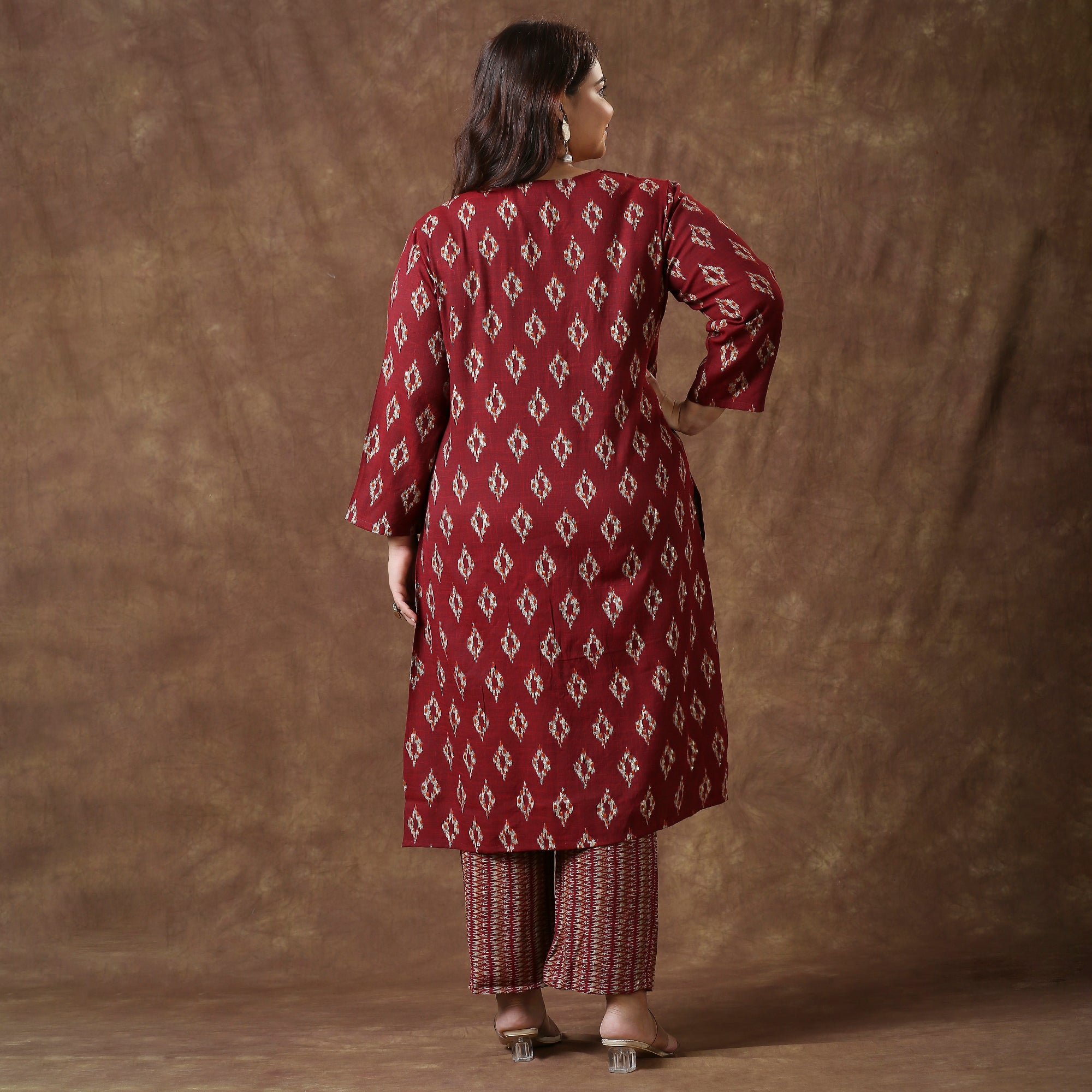 Plus Size Co-Ord Set | 2XL - 8XL | Red