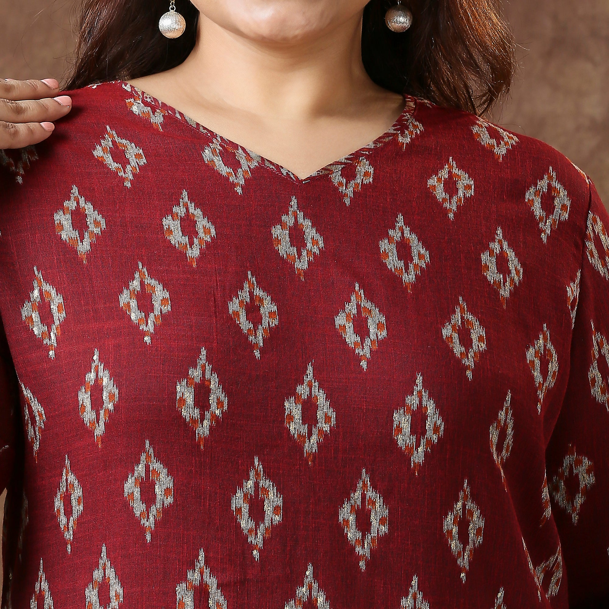 Plus Size Co-Ord Set | 2XL - 8XL | Red