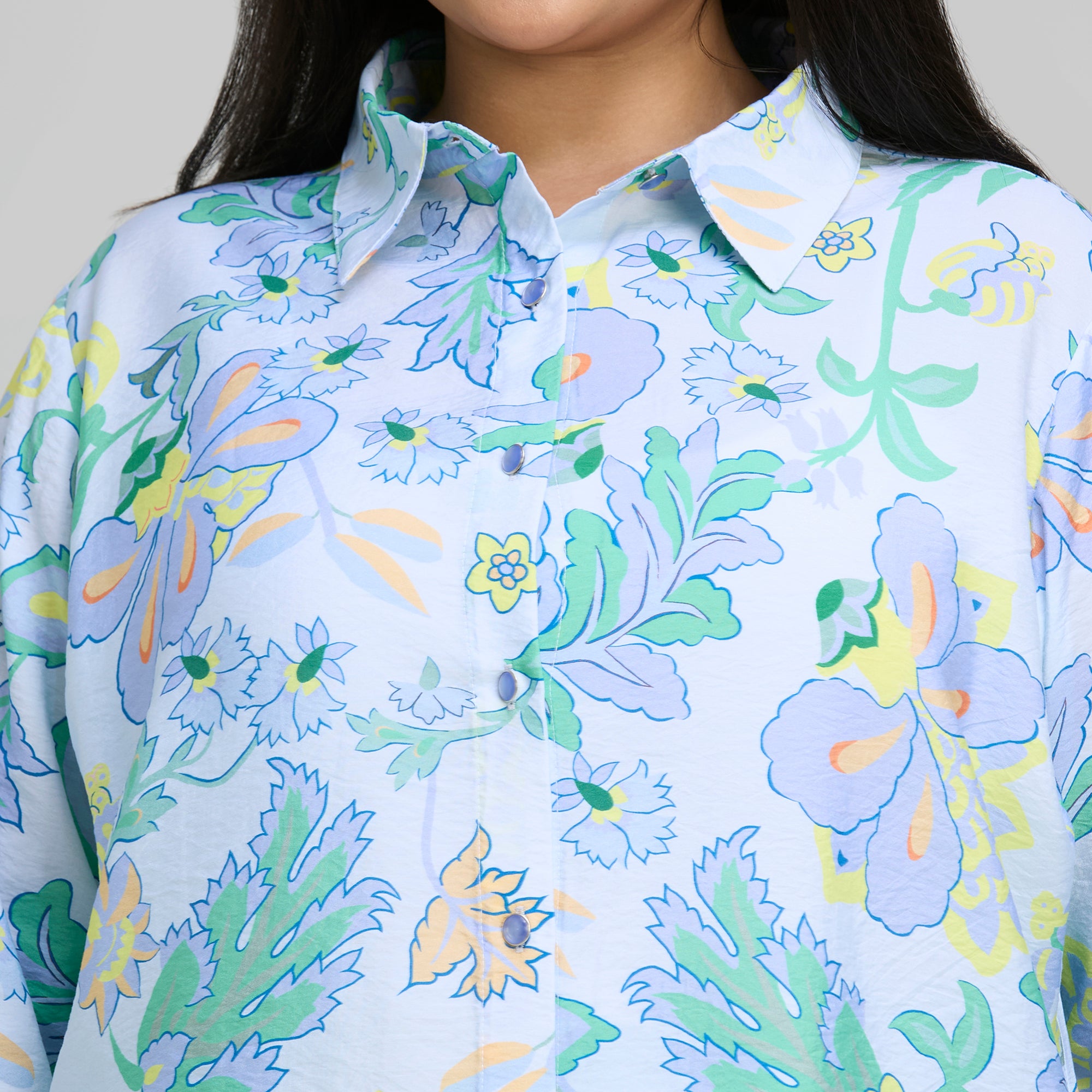 Plus Size Co-Ord Set | 2XL-8XL | Light Blue