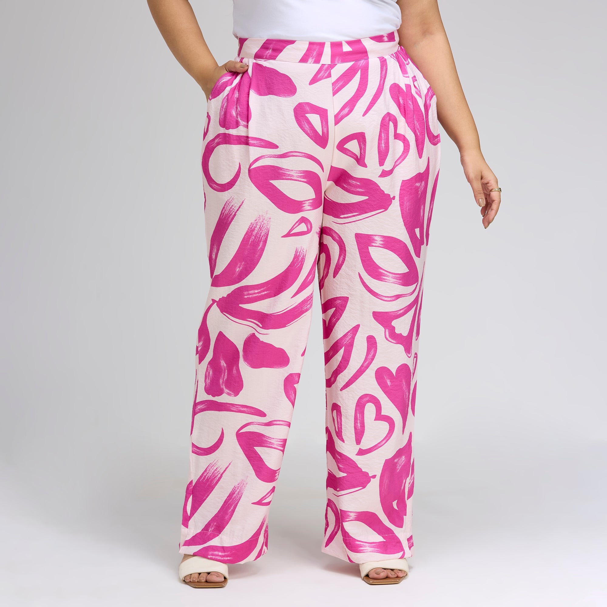 Plus Size Co-Ord Set | 2XL-8XL | Pink