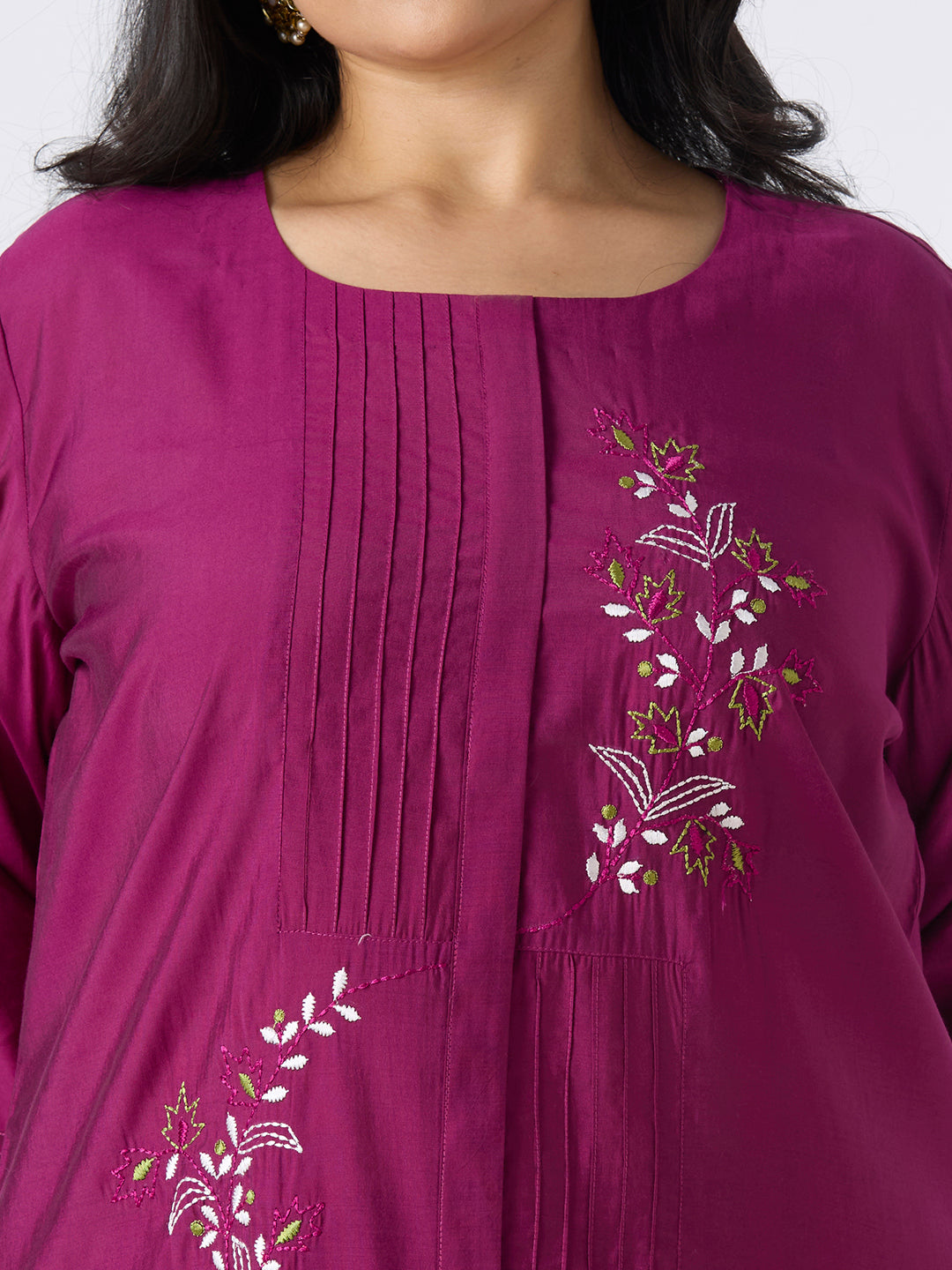 Plus Size Co-Ord Set | 2XL-8XL | Wine