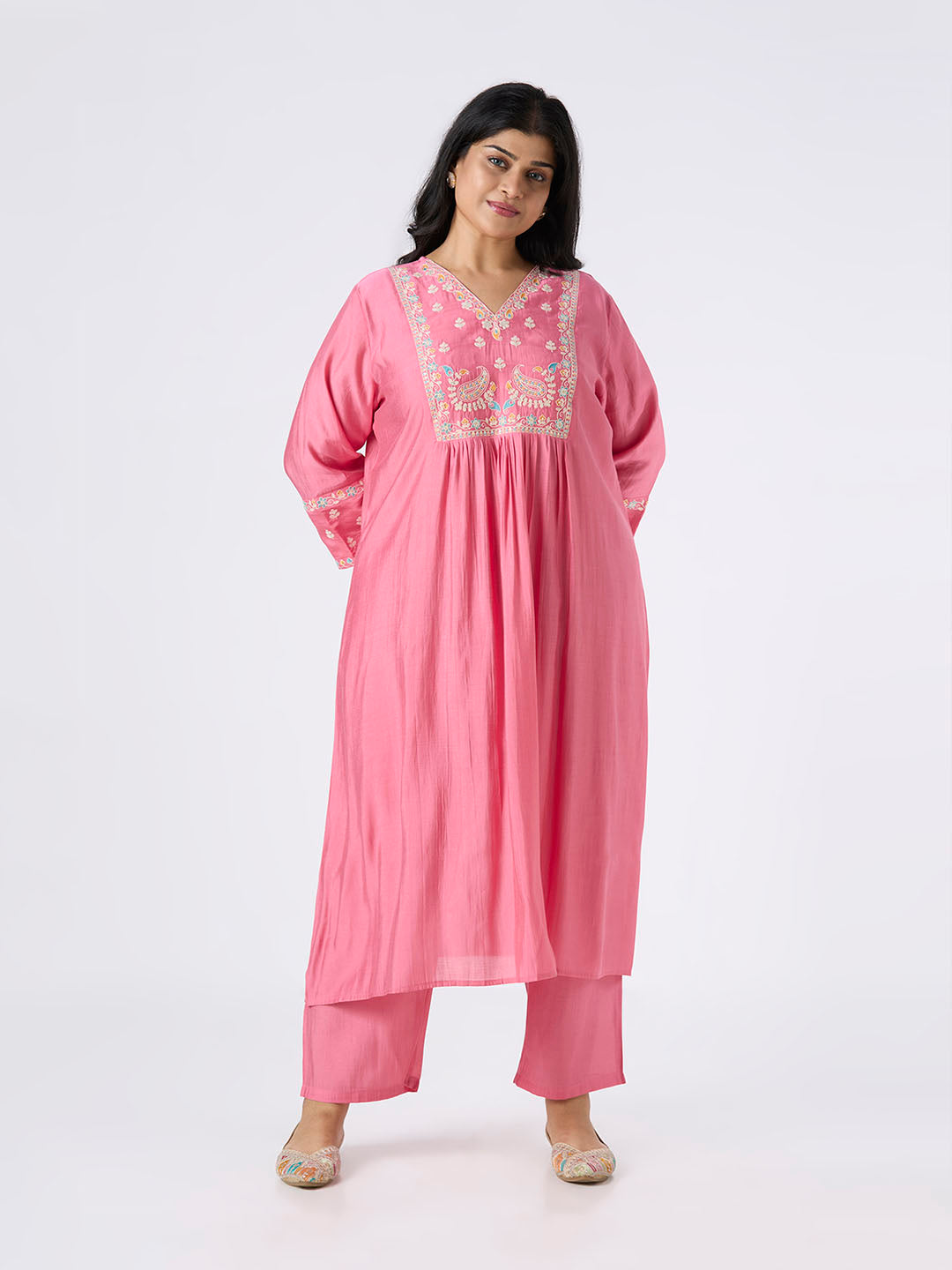 Plus Size Co-Ord Set | 2XL-8XL | Pink