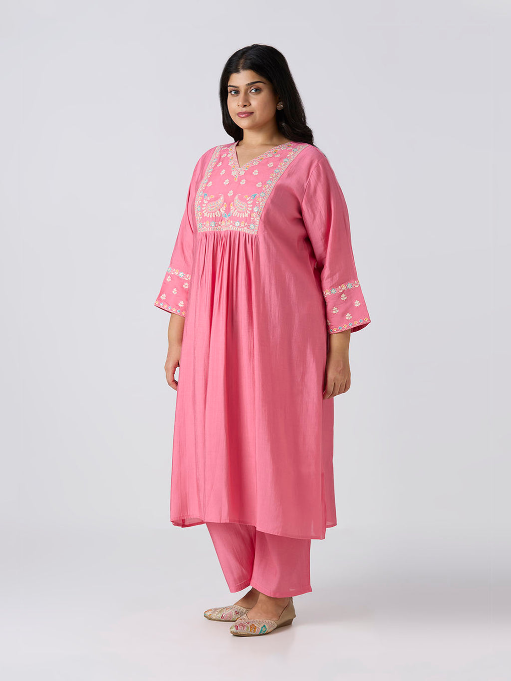 Plus Size Co-Ord Set | 2XL-8XL | Pink