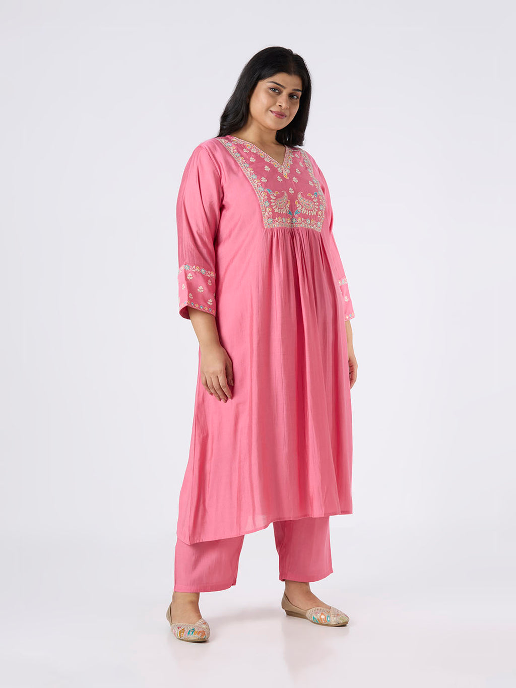 Plus Size Co-Ord Set | 2XL-8XL | Pink