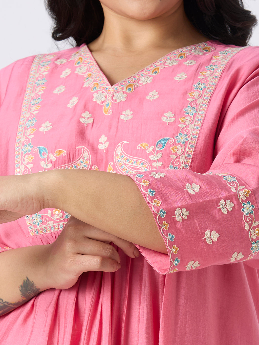 Plus Size Co-Ord Set | 2XL-8XL | Pink