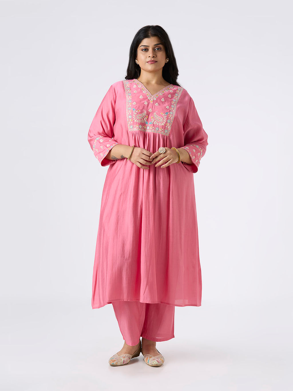 Plus Size Co-Ord Set | 2XL-8XL | Pink