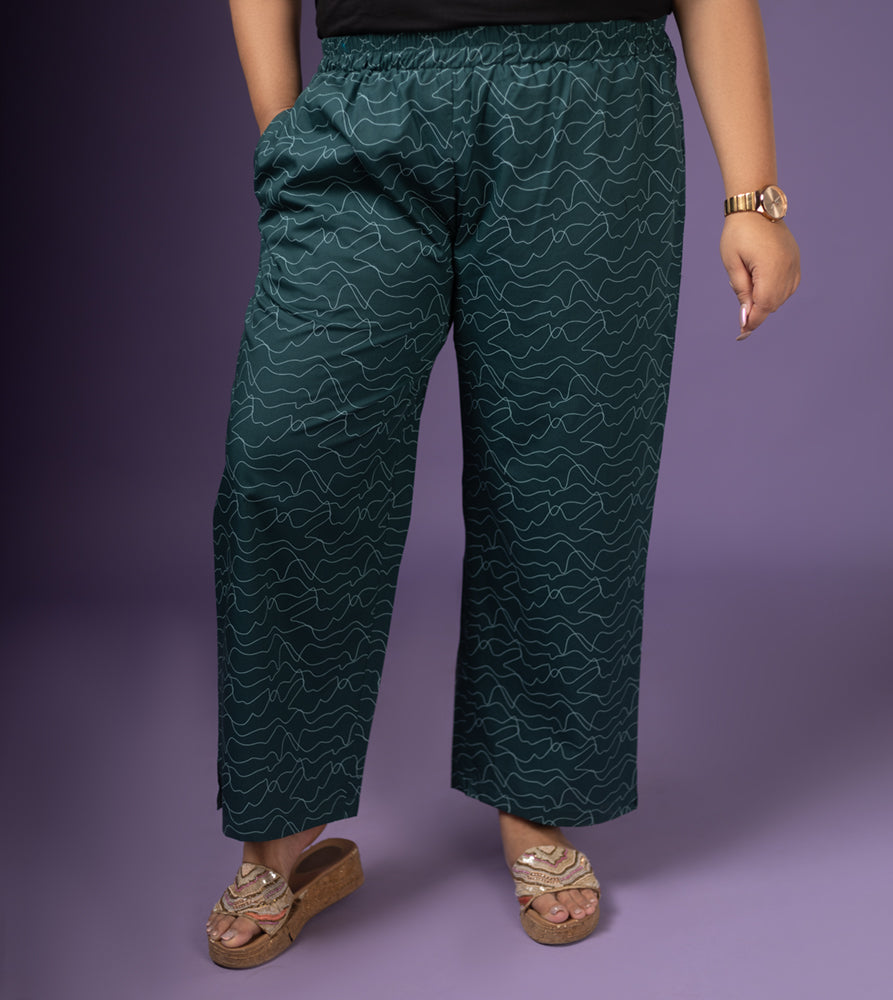 Plus Size Co-Ord Set | XL - 7XL | 100% Cotton | Dark Green