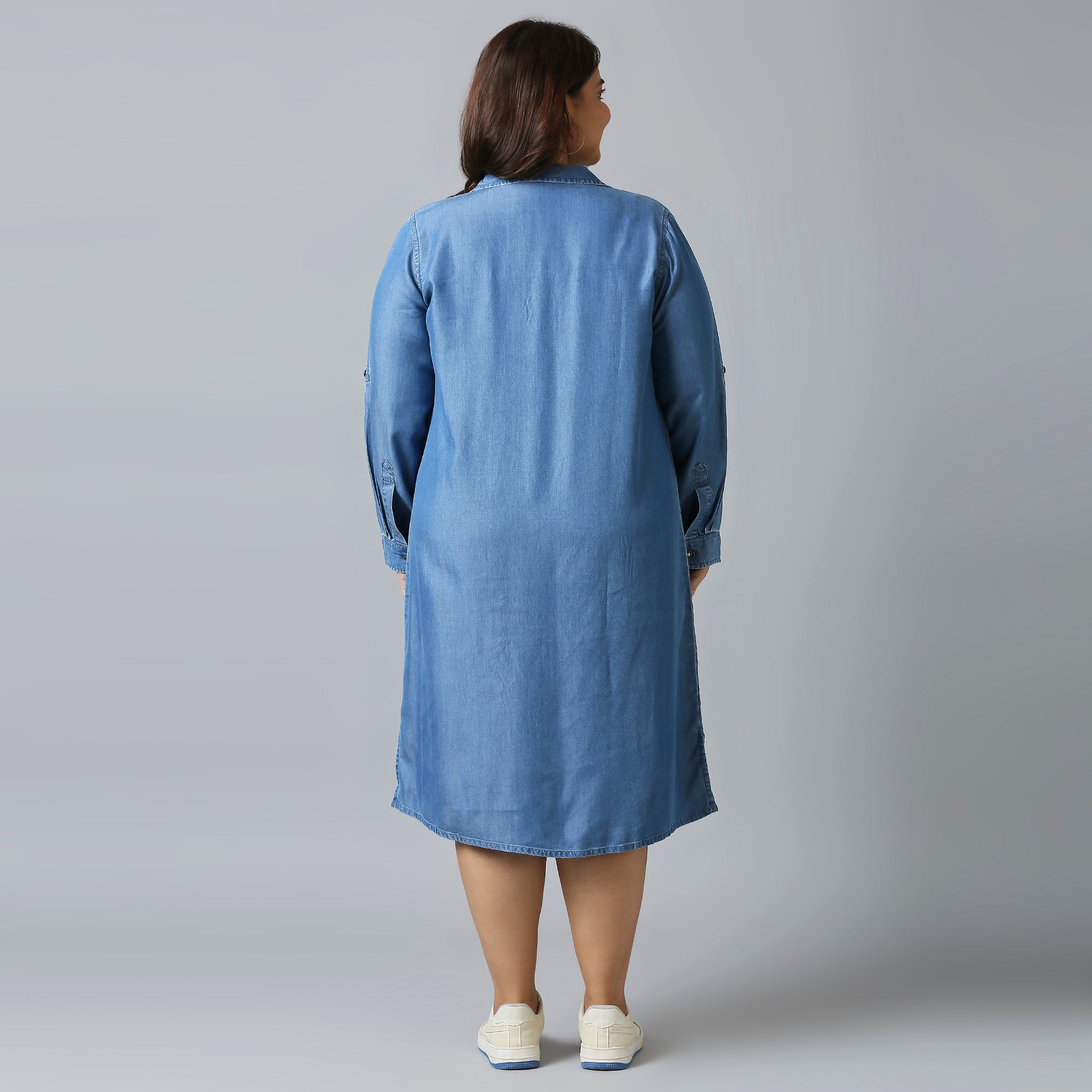 Plus Size Dress | 2XL - 8XL | Blue