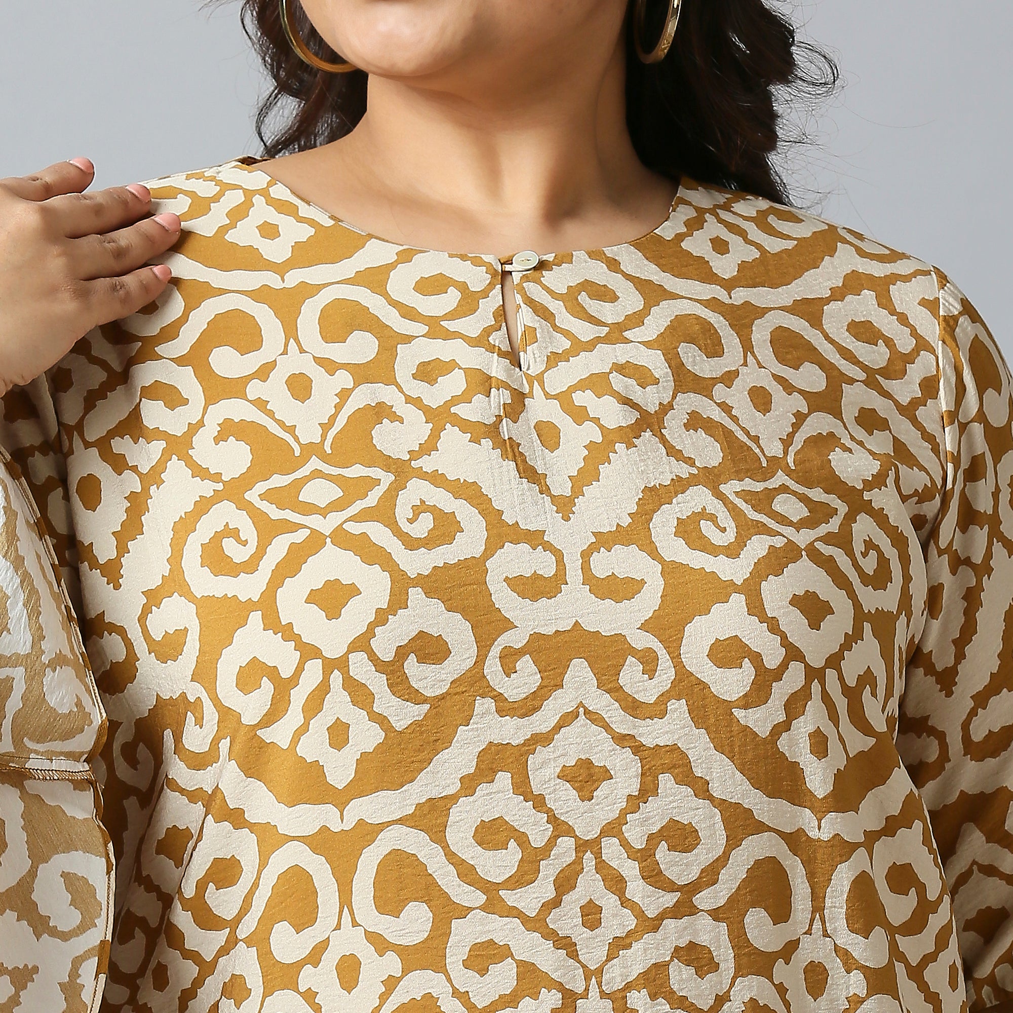 Plus Size Dress | 2XL - 8XL | Brown
