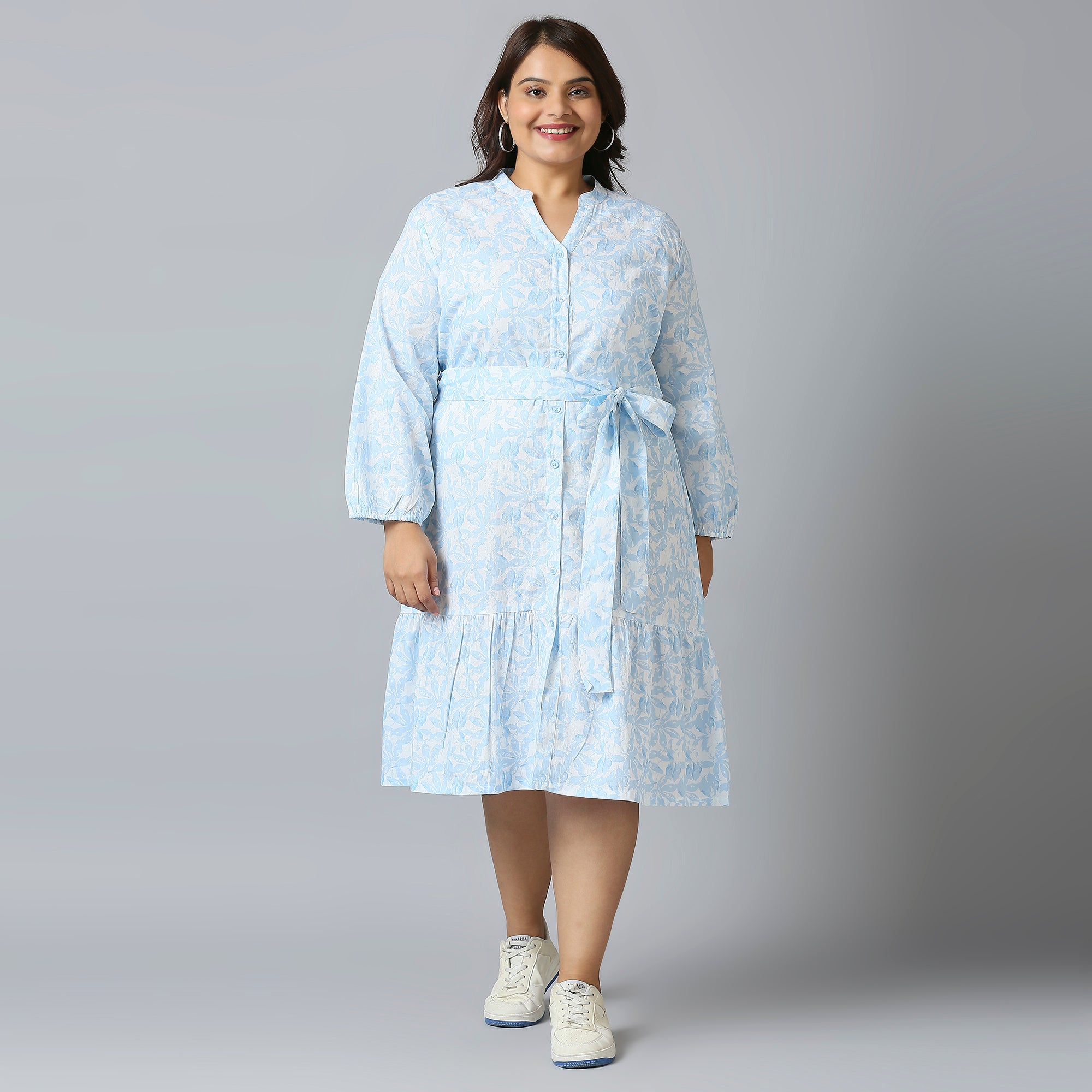 Plus Size Dress | 2XL - 8XL | Light Blue
