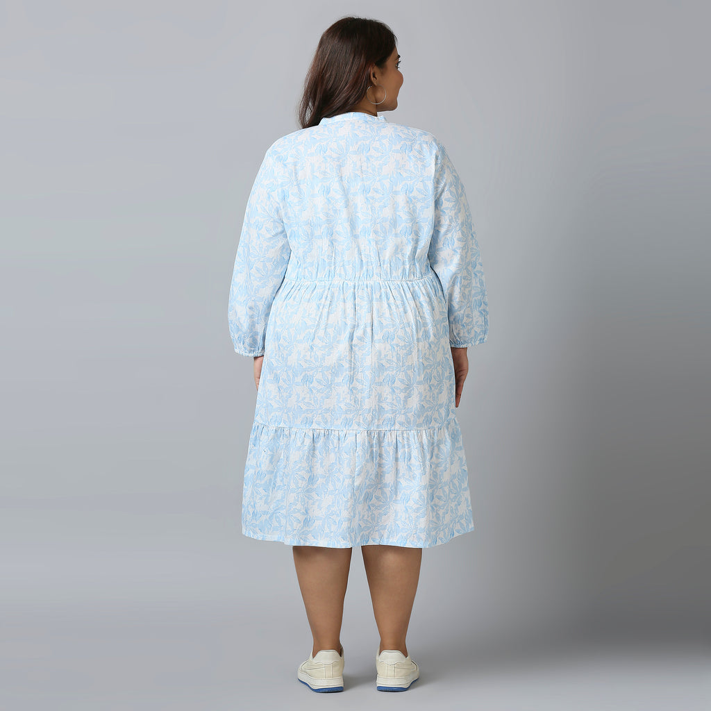 Plus Size Dress | 2XL - 8XL | Light Blue