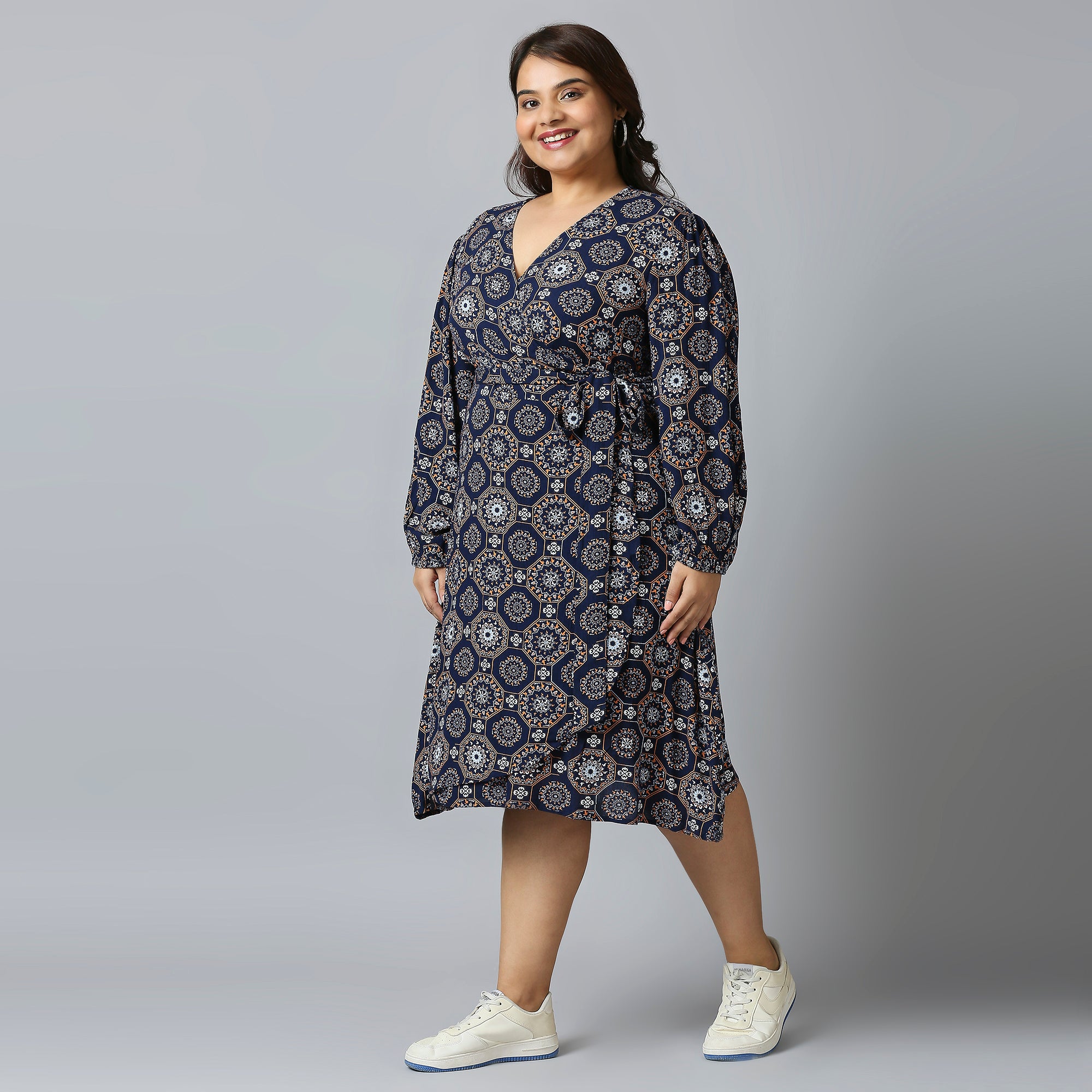 Plus Size Dress | 2XL - 8XL | Blue