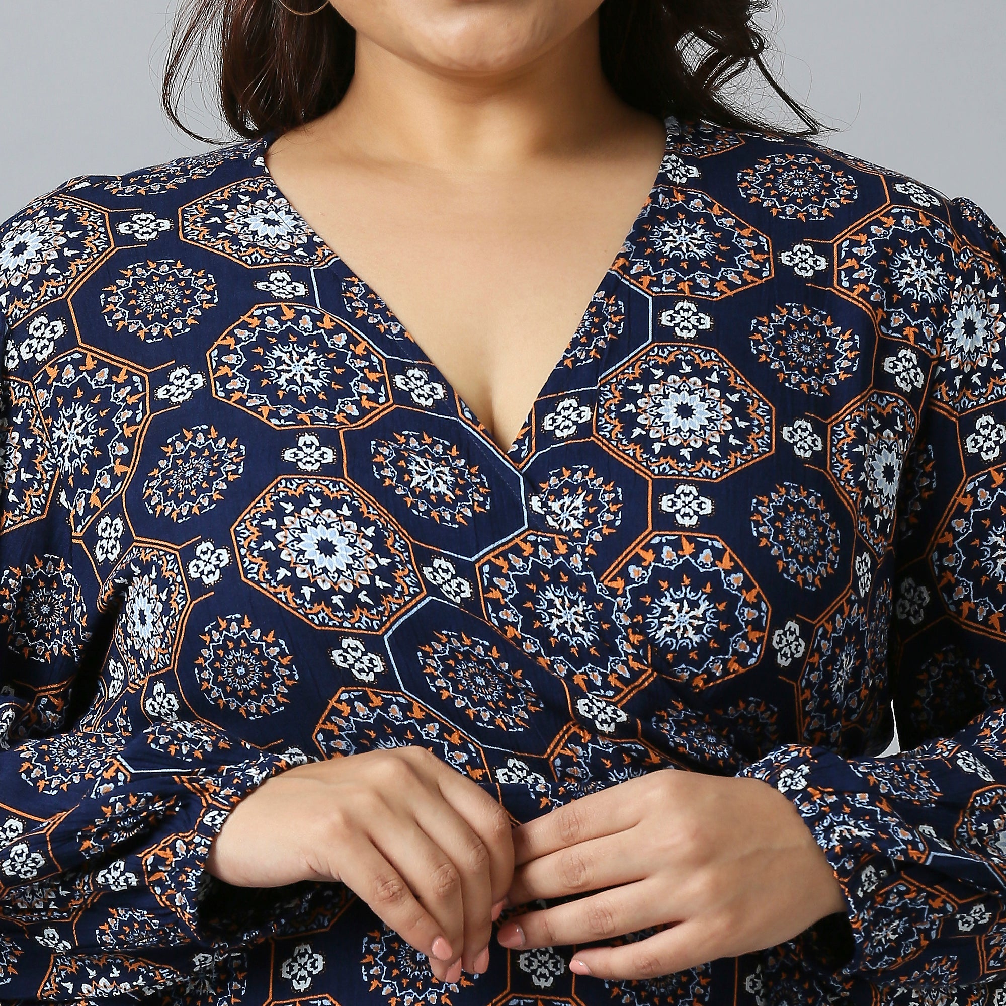 Plus Size Dress | 2XL - 8XL | Blue