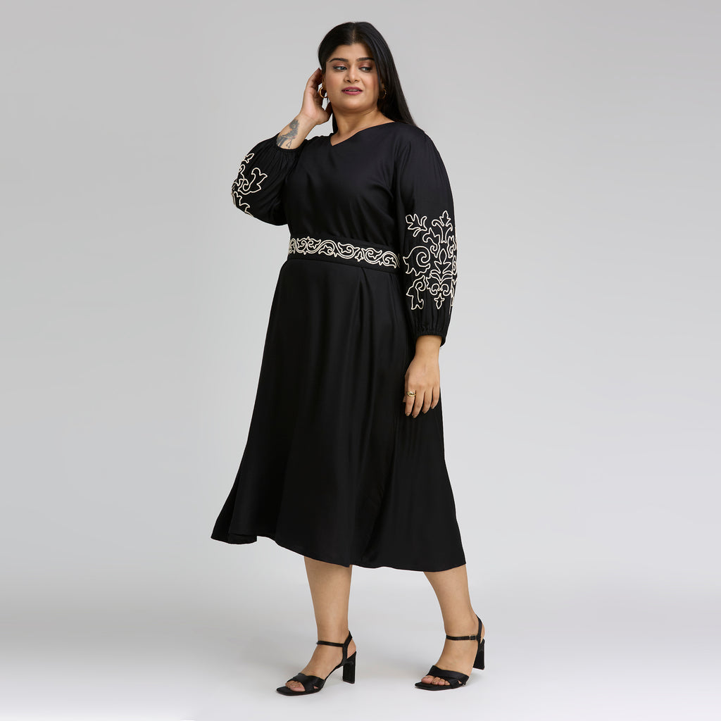 Plus Size Dress | 2XL-8XL | Black