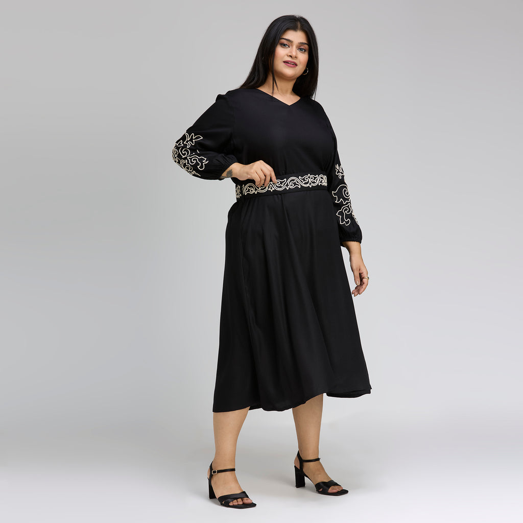Plus Size Dress | 2XL-8XL | Black