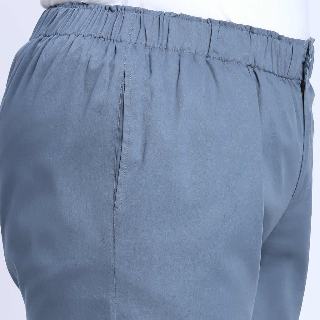 Plus Size Pant | 2XL - 8XL | 100% Cotton | Blue