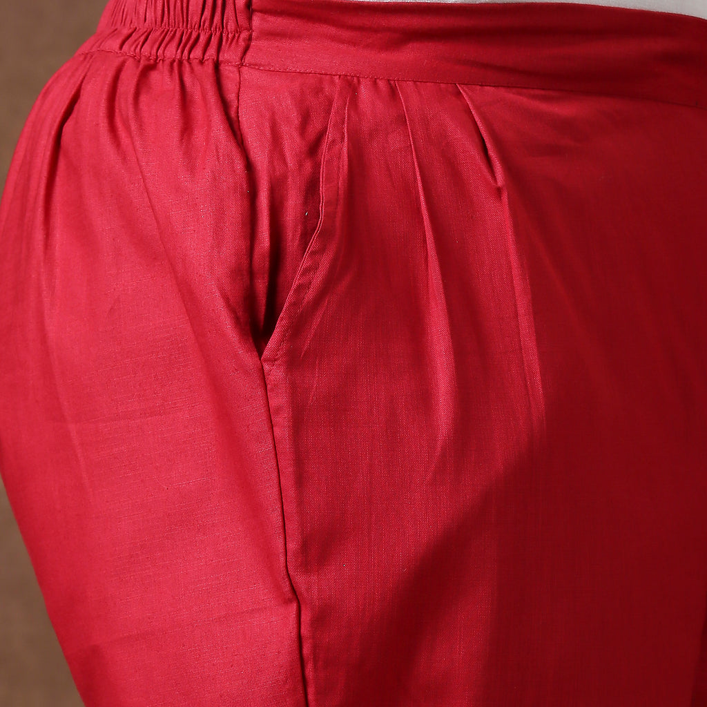 Plus Size Pant | 2XL - 8XL | 100% Cotton | Maroon