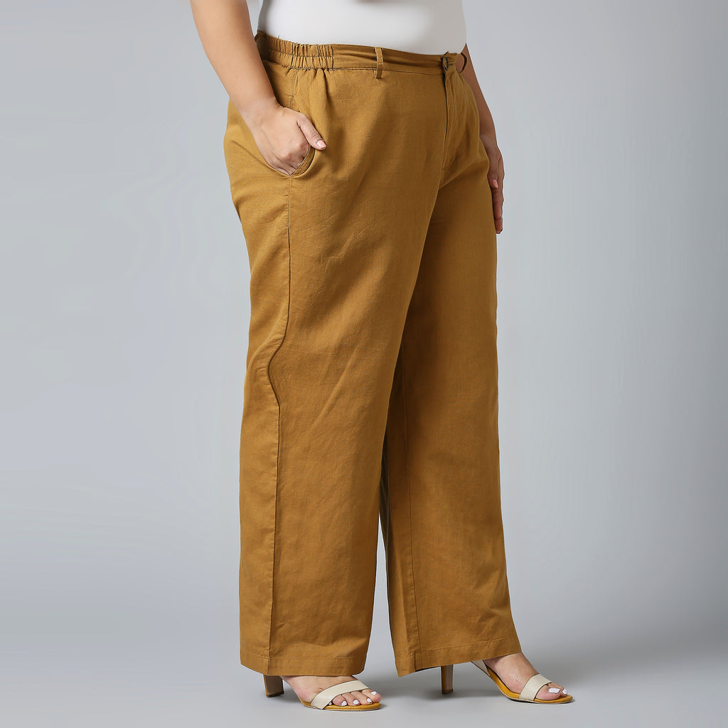 Plus Size Pant | 2XL - 8XL | Brown
