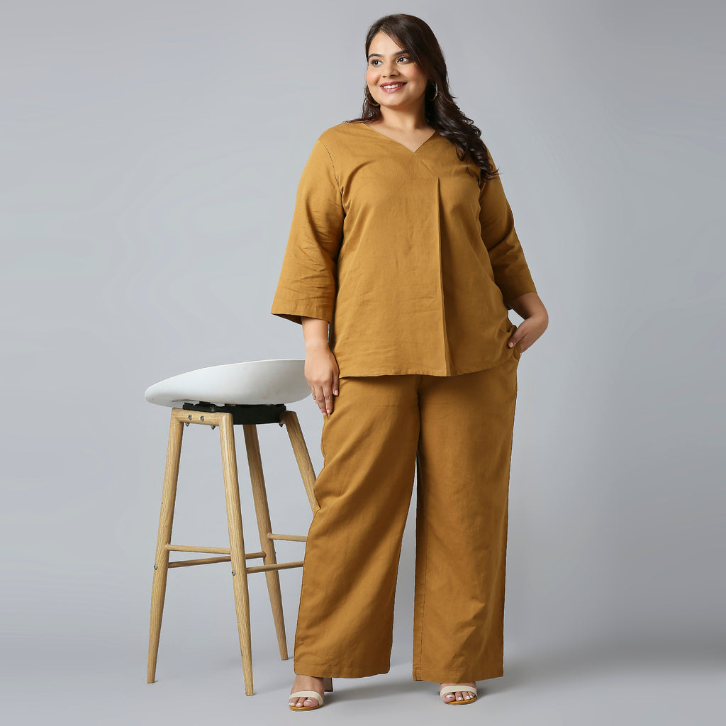 Plus Size Pant | 2XL - 8XL | Brown