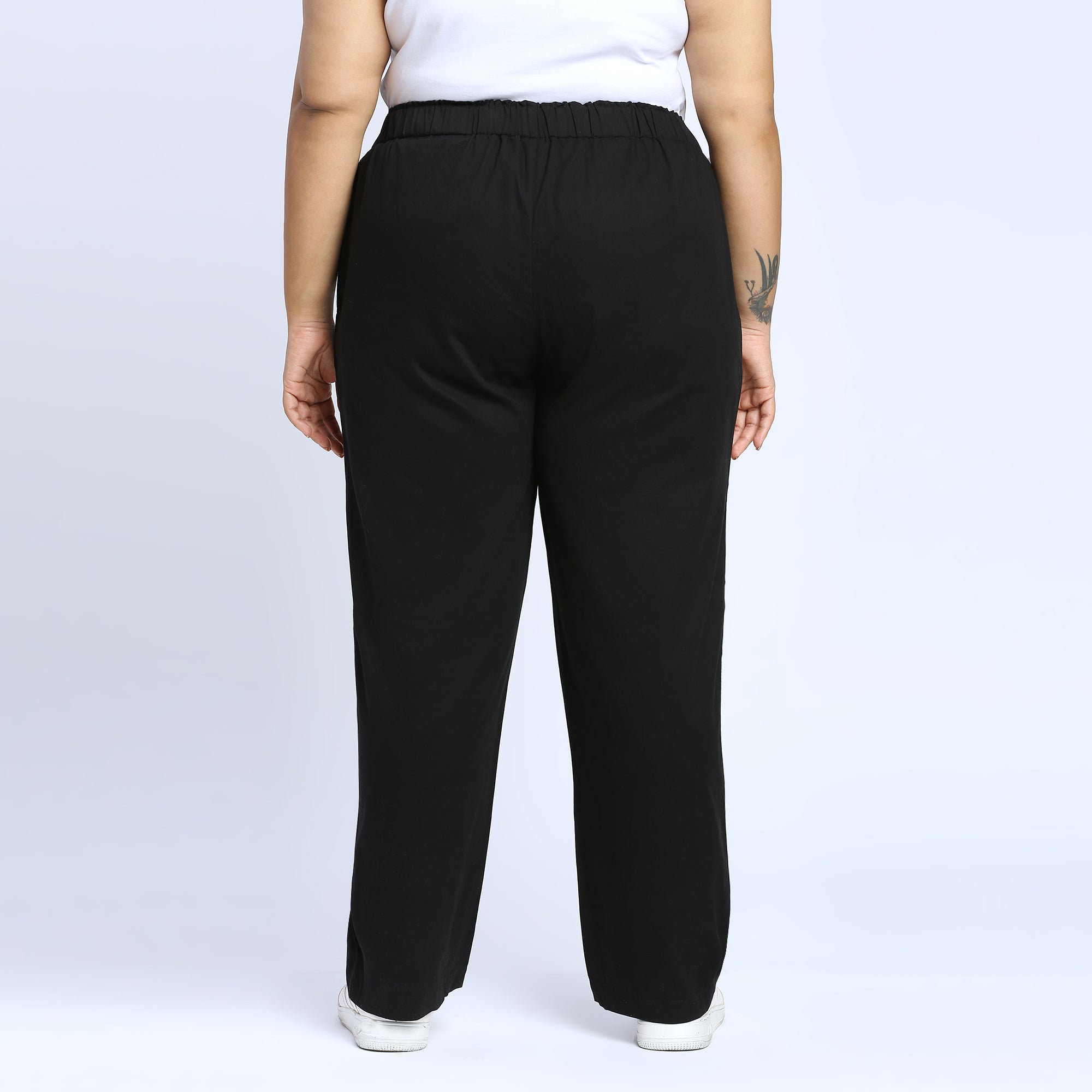 Plus Size Pant | 2XL - 8XL | 100% Cotton | Black