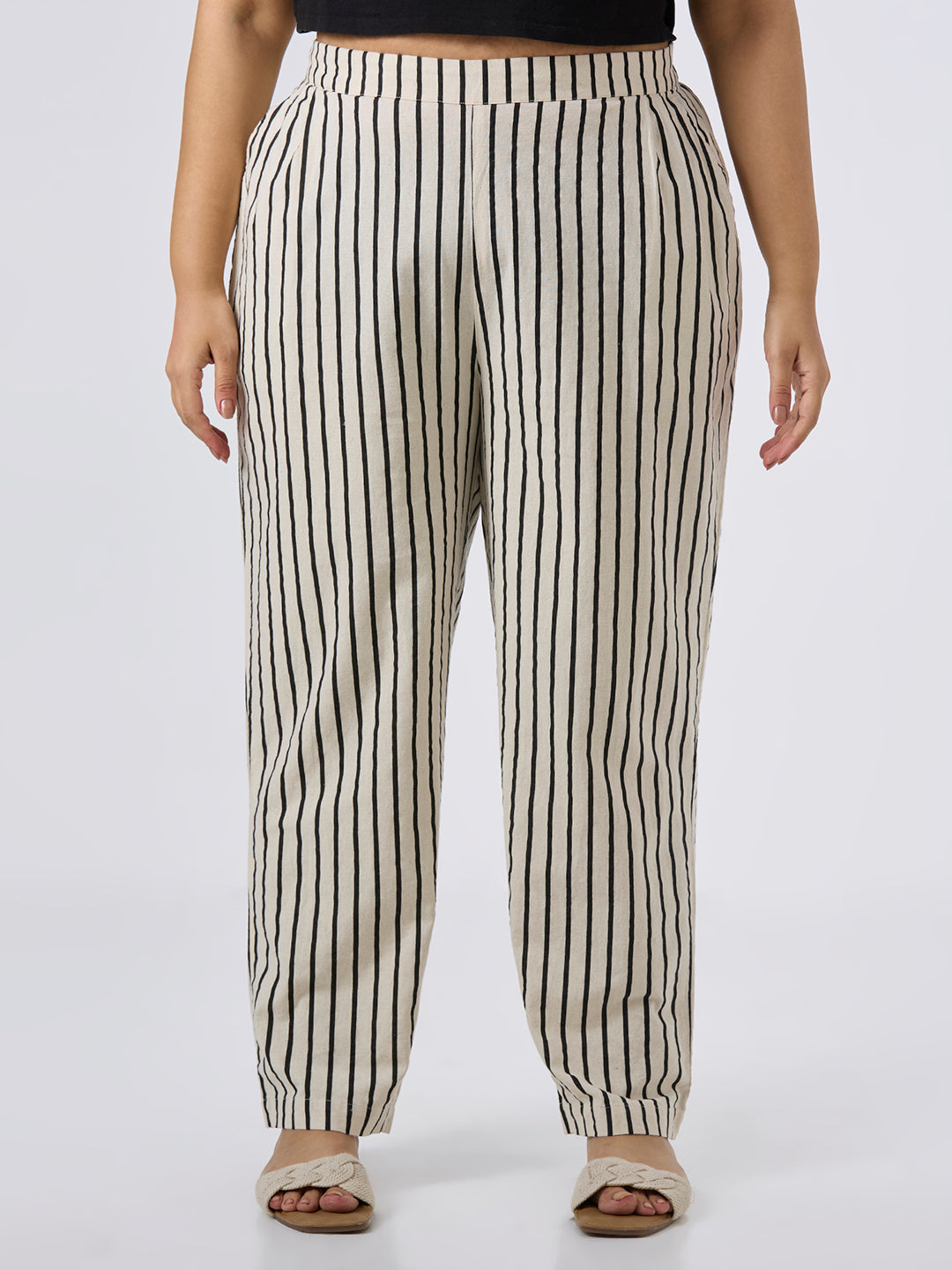 Plus Size Pant | 2XL - 8XL | 100% Cotton | Black