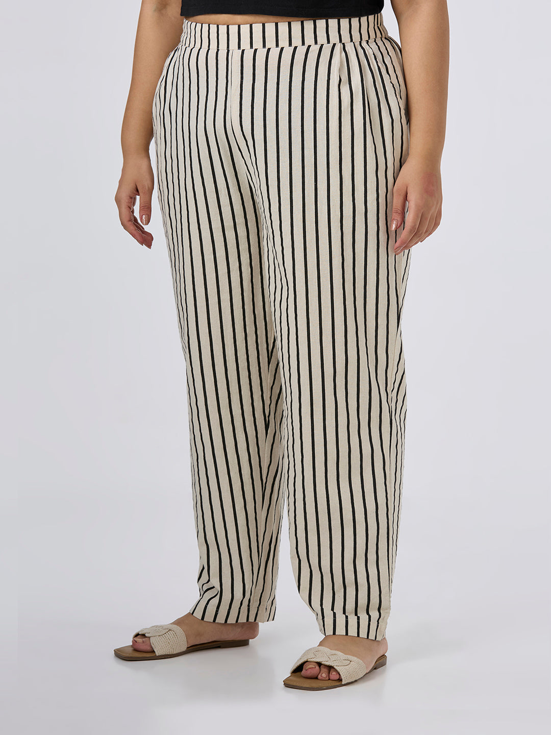 Plus Size Pant | 2XL - 8XL | 100% Cotton | Black