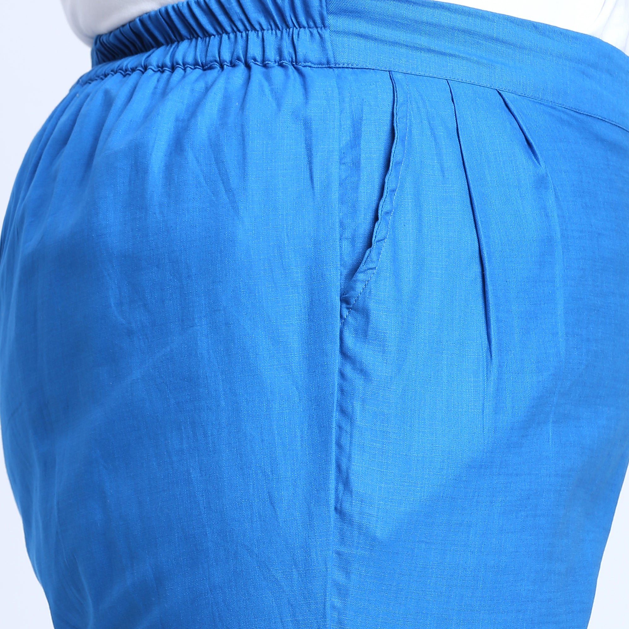 Plus Size Pant | 2XL - 8XL | 100% Cotton | Blue