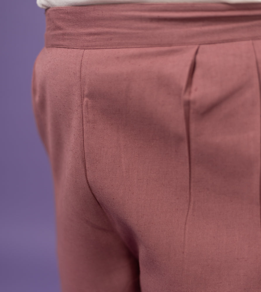 Plus Size Pant | 2XL - 8XL | 100% Cotton | Dusty Rose