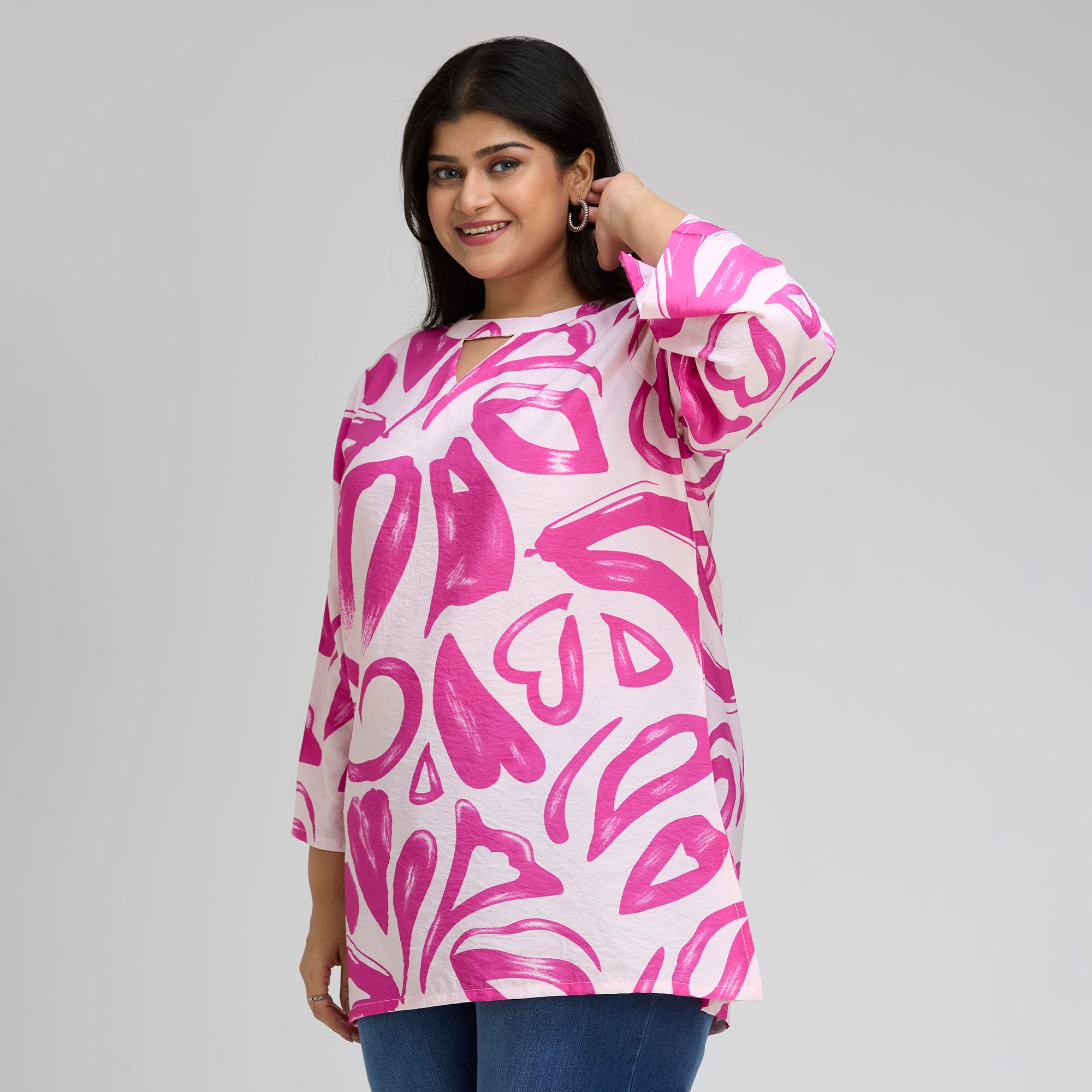 Plus Size Tunic | 2XL-8XL | Pink